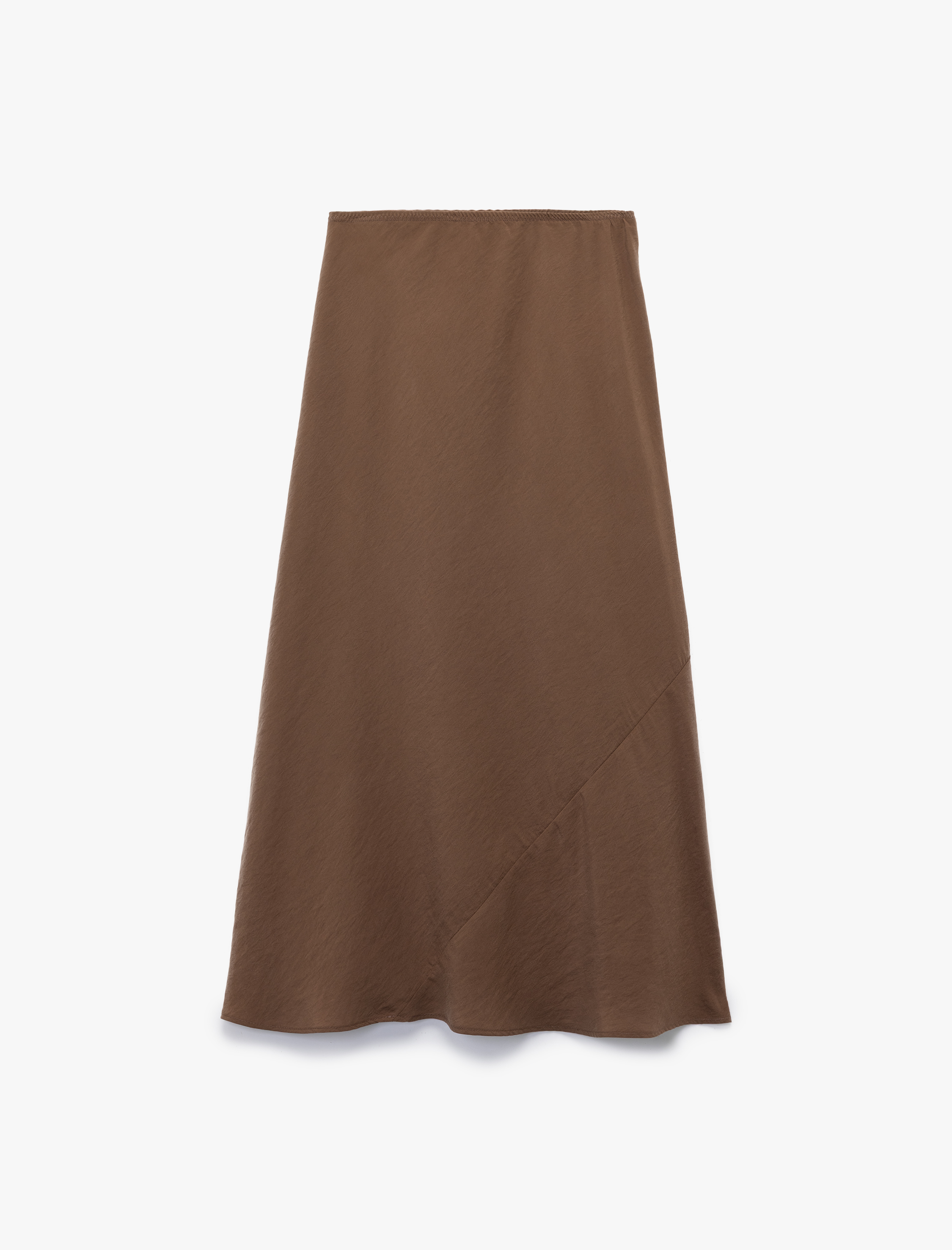   Modal Kumaş Uzun Kloş Etek