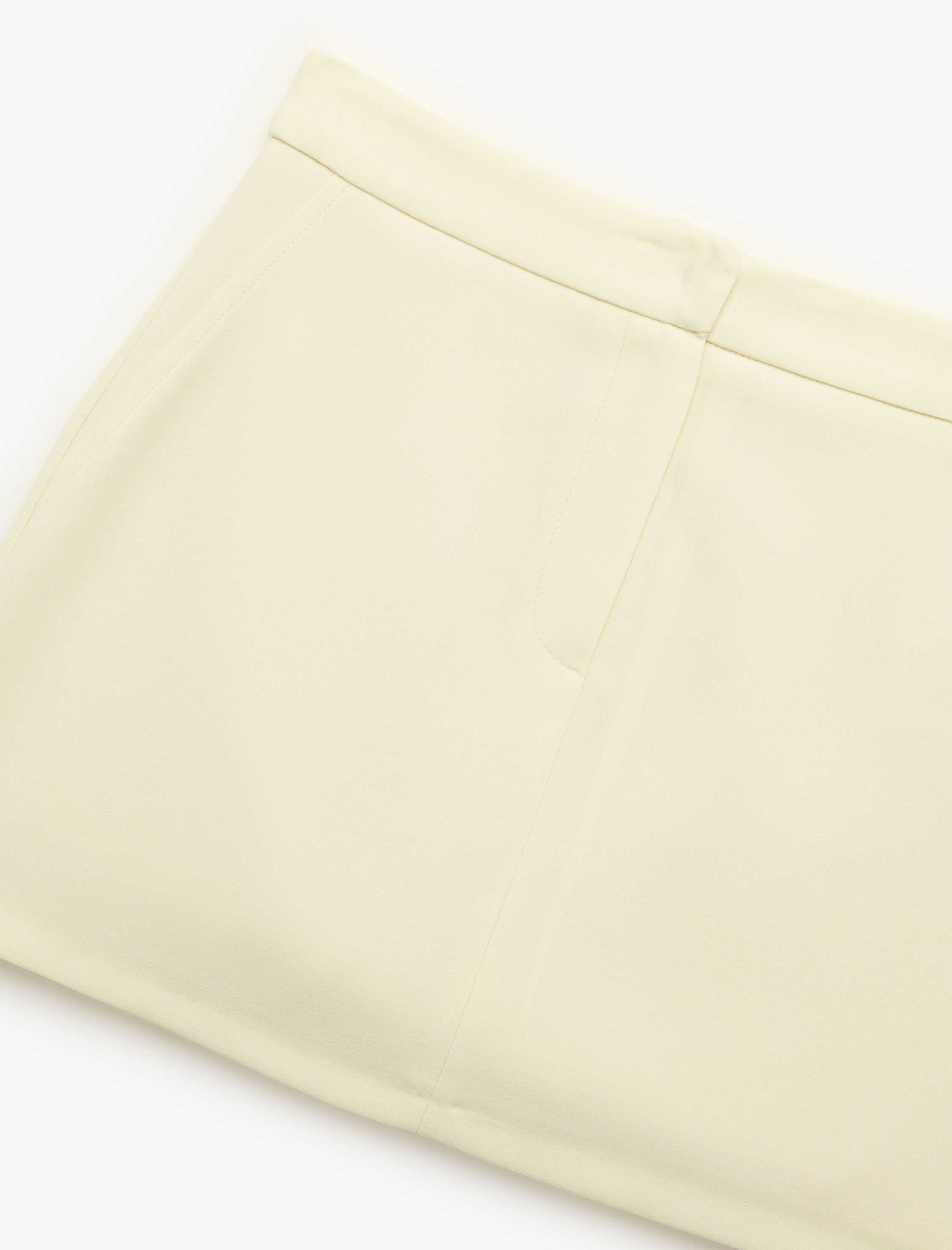   Astarlı Standart Bel A Kesim Mini Etek