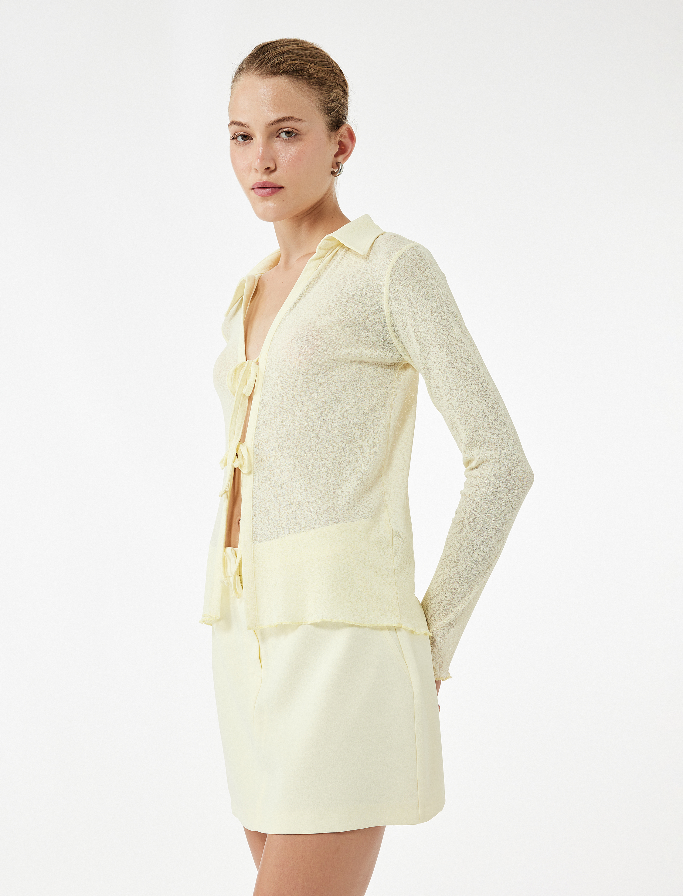   Astarlı Standart Bel A Kesim Mini Etek