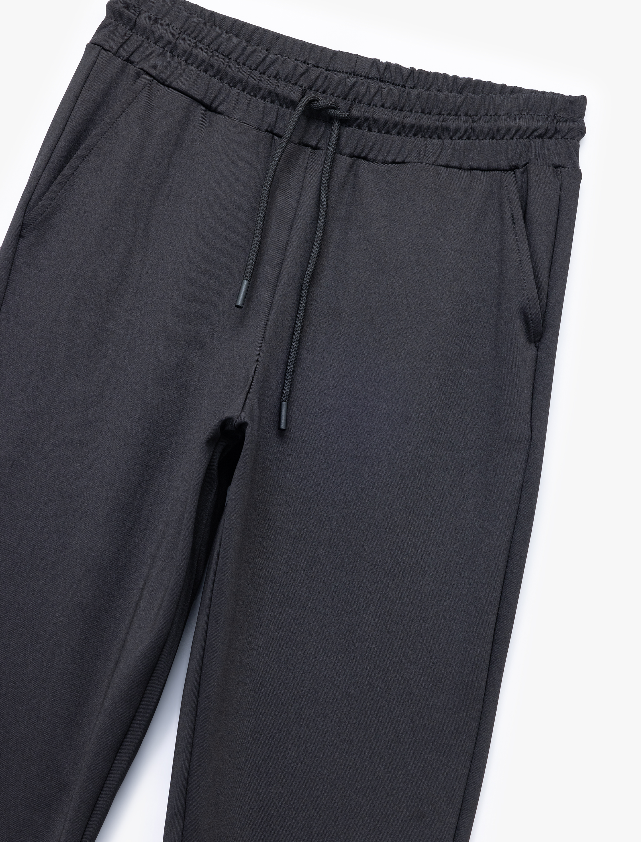 Yüksek Bel Bağcıklı Spor Jogger Eşofman Altı