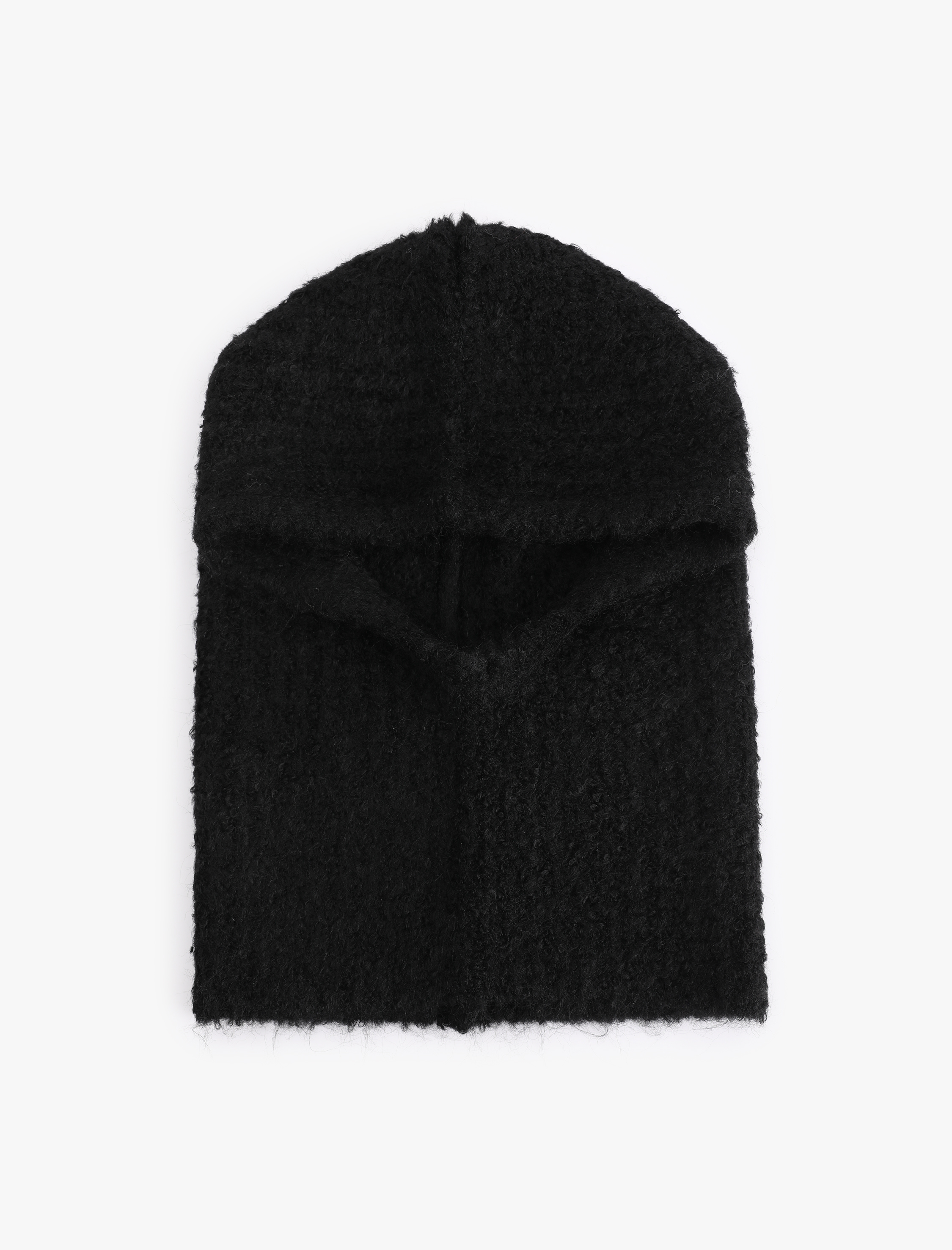 Kadın Yün Karışımlı Balaklava Bere