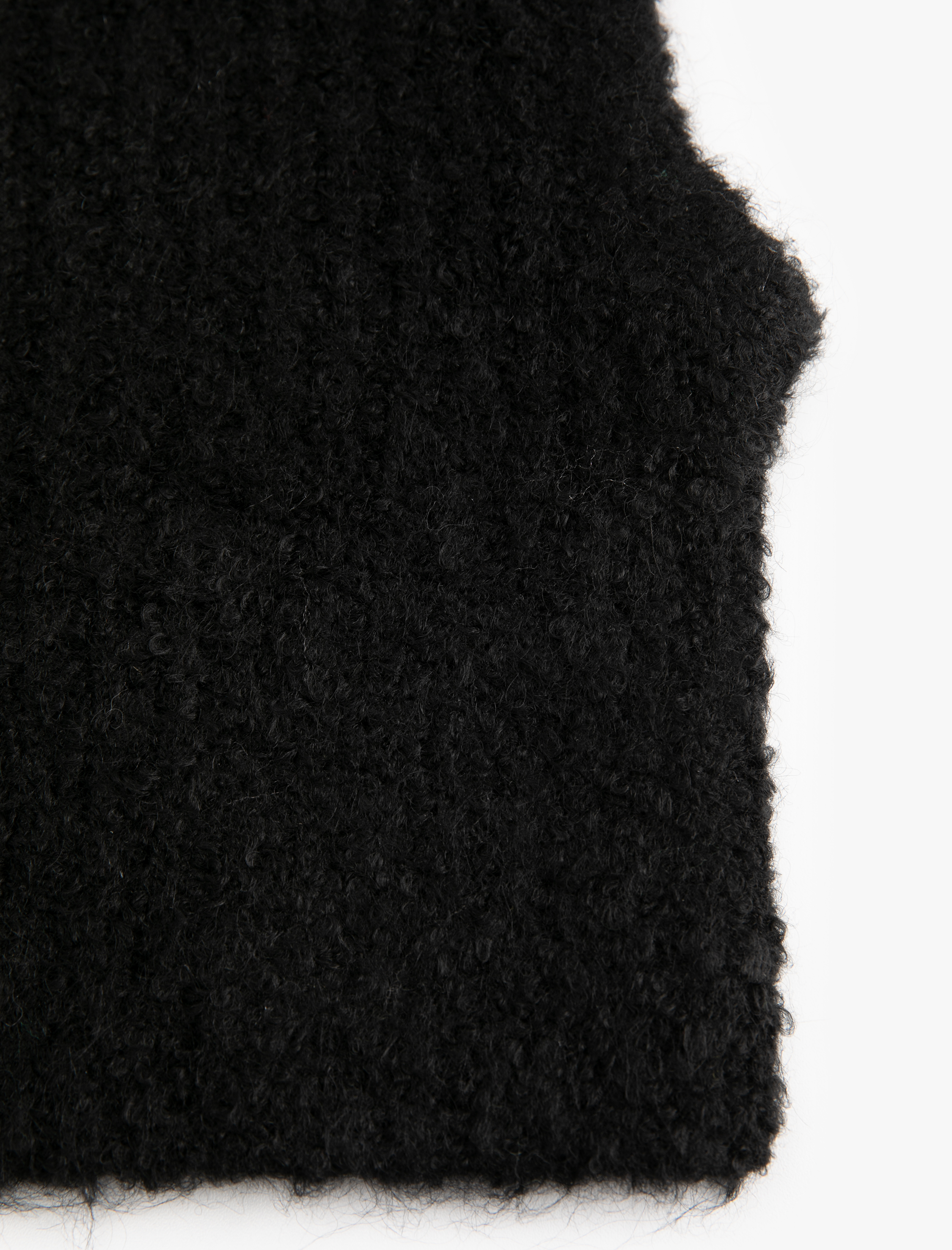  Kadın Yün Karışımlı Balaklava Bere