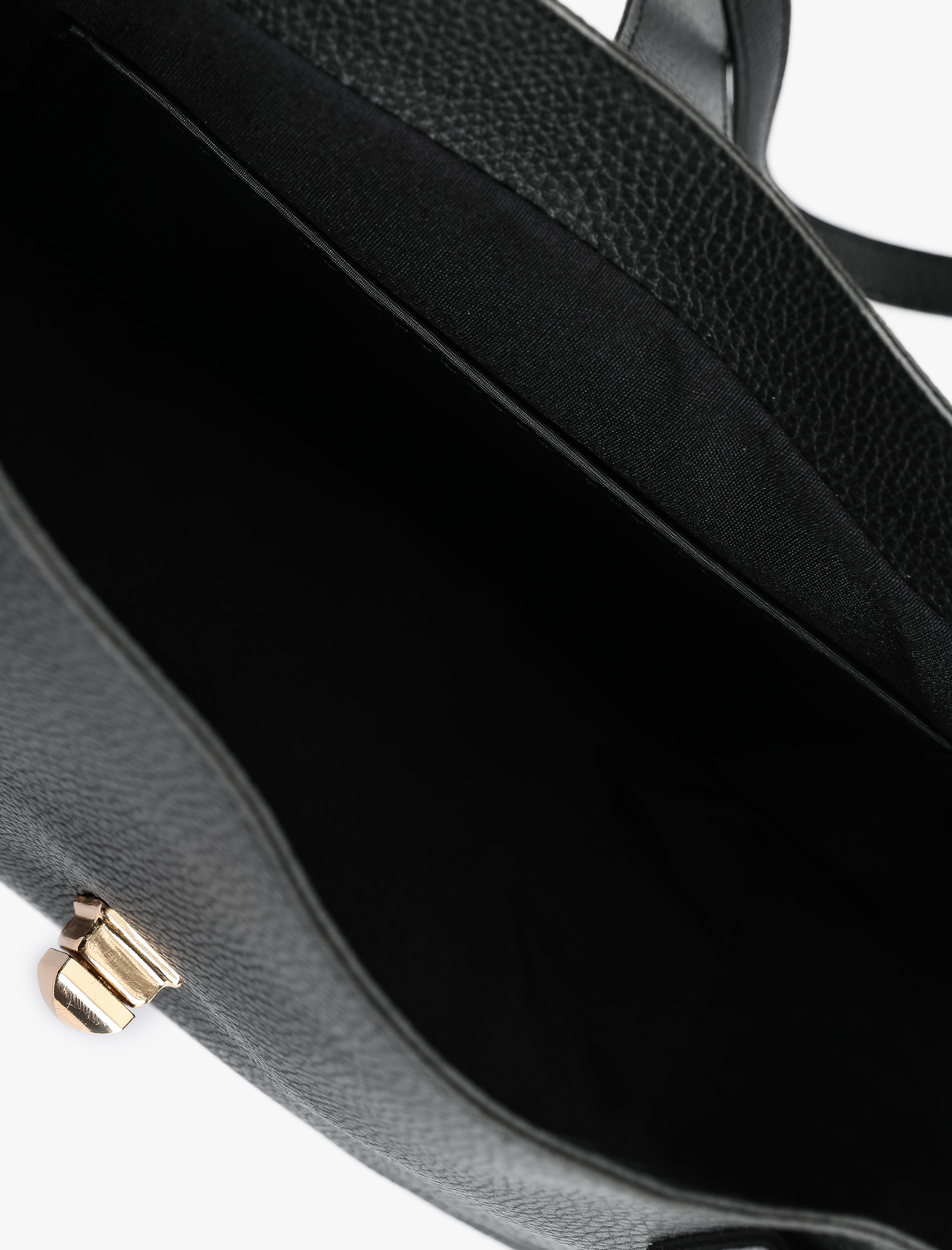  Kadın Metal Aksesuarlı Saplı Suni Deri Tote Çanta