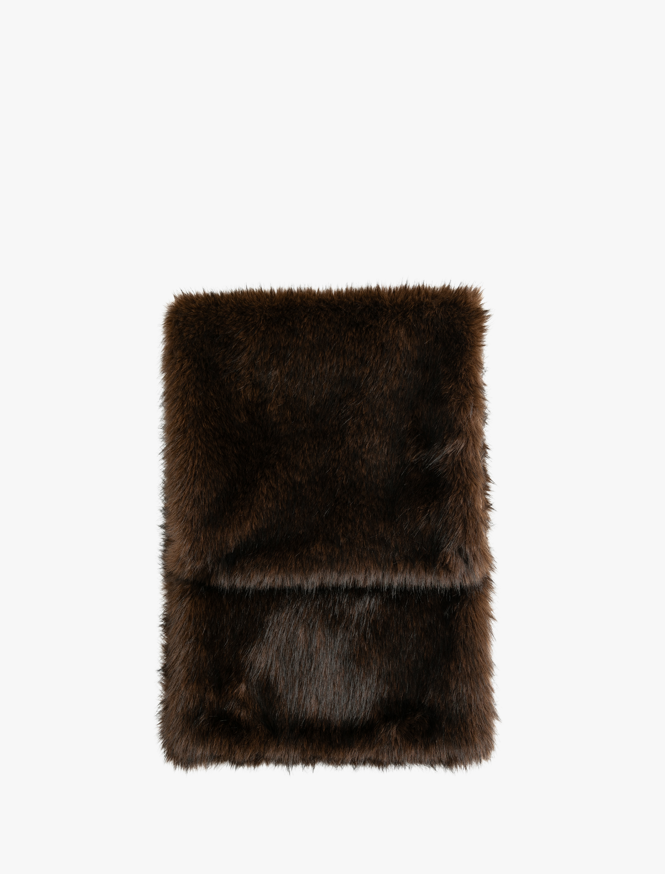  Kadın Suni Kürklü Yumuşak Dokulu Kısa Atkı