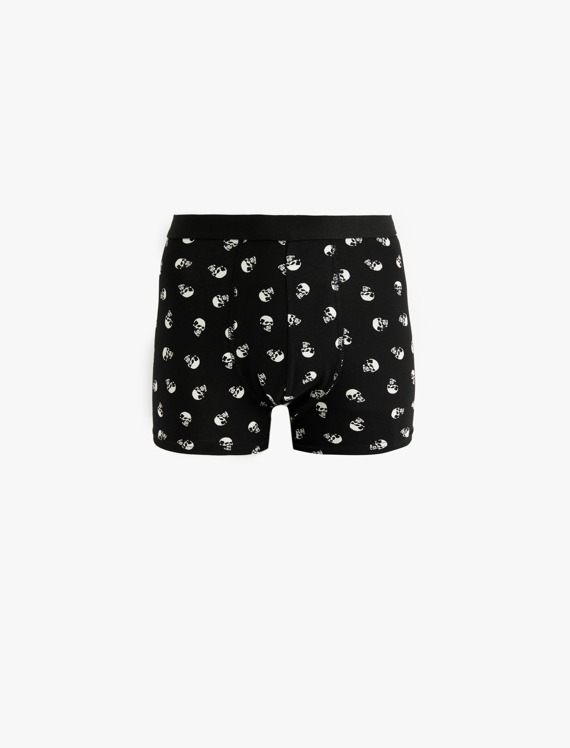   Pamuklu Kurukafa Desenli 3'lü Boxer Seti