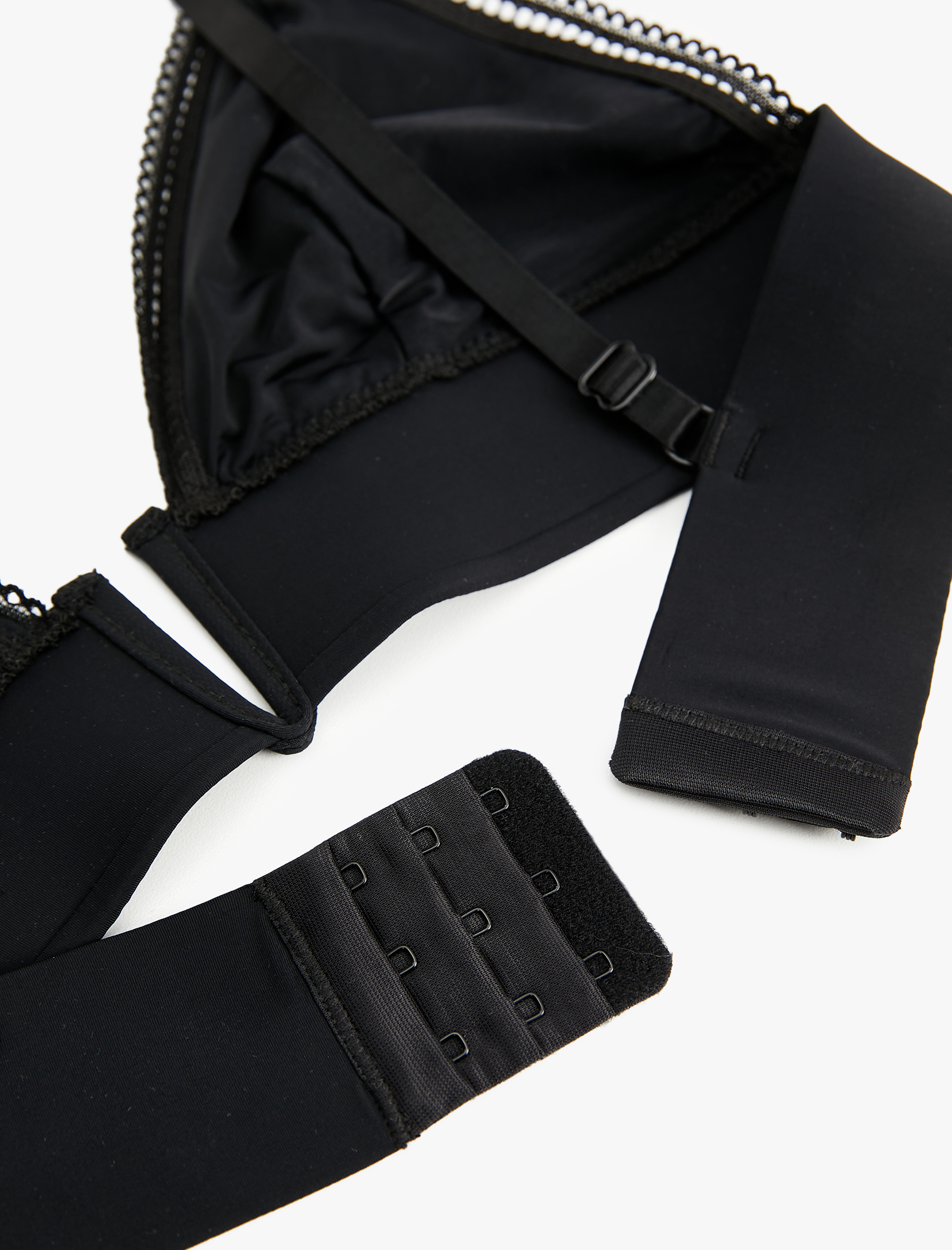   Balensiz Dolgusuz Dantelli Bralet Sütyen