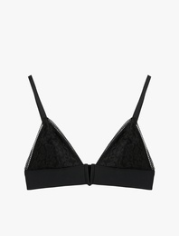 Balensiz Dolgusuz Dantelli Bralet Sütyen