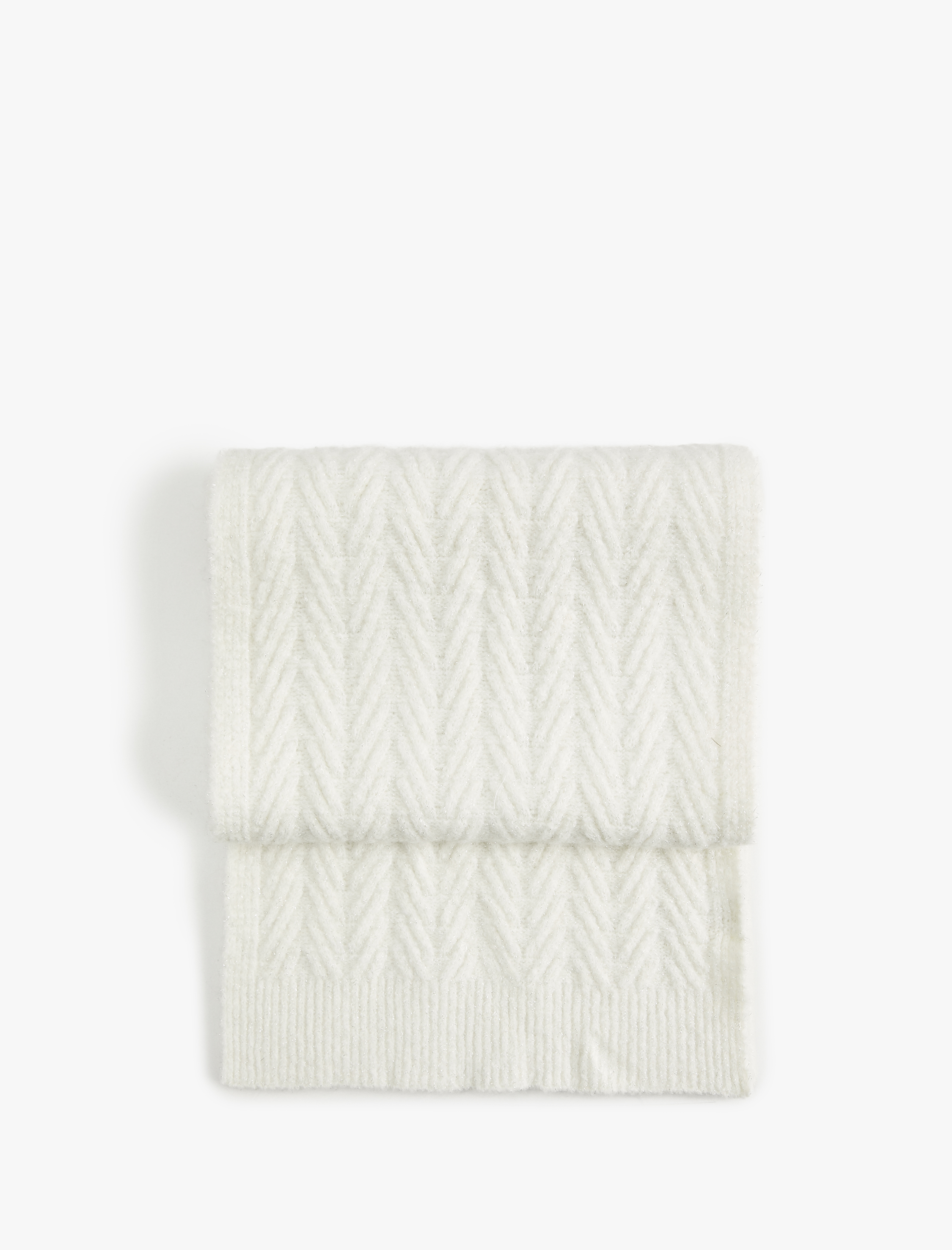  Kadın Saç Örgü Dokulu Uzun Atkı