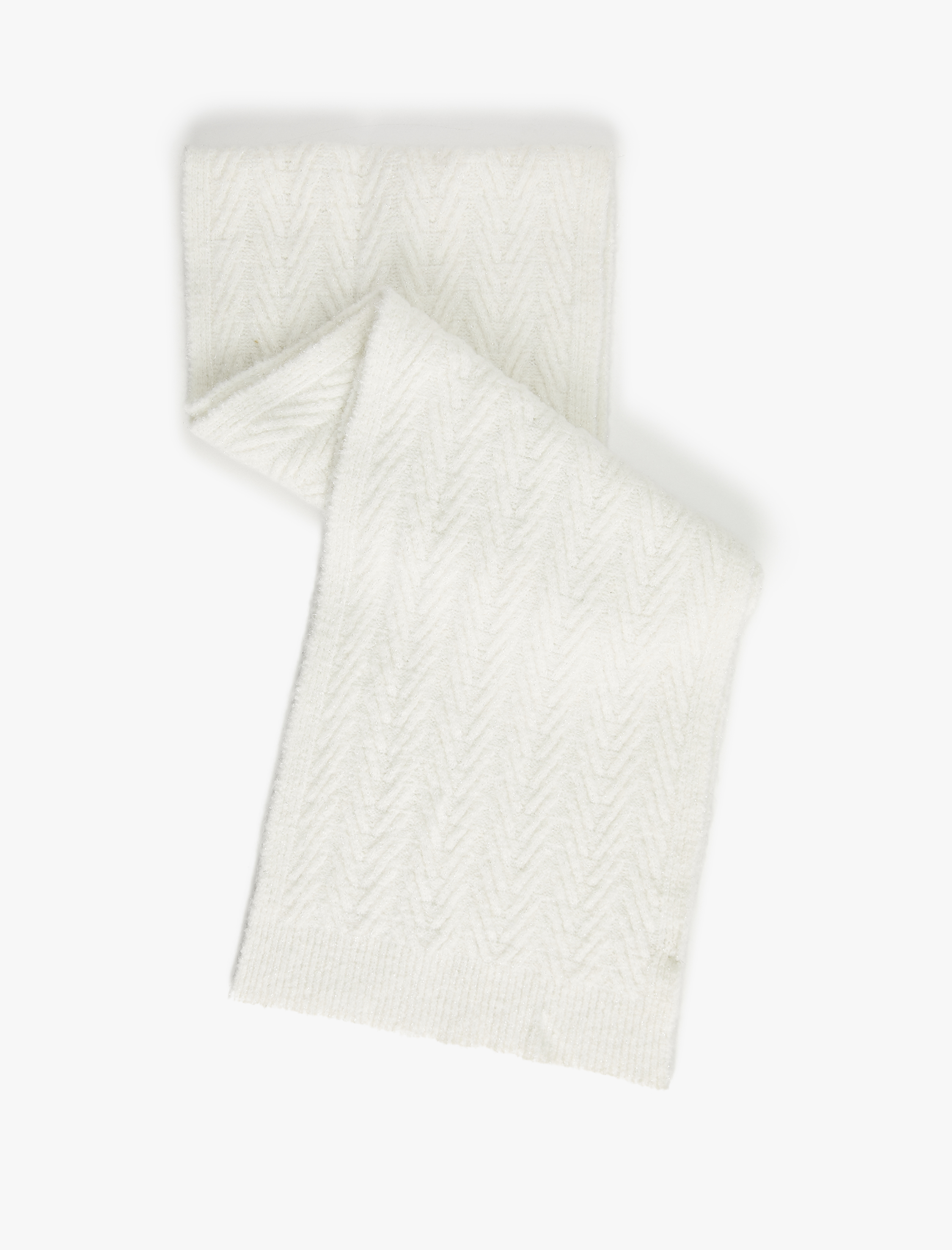  Kadın Saç Örgü Dokulu Uzun Atkı