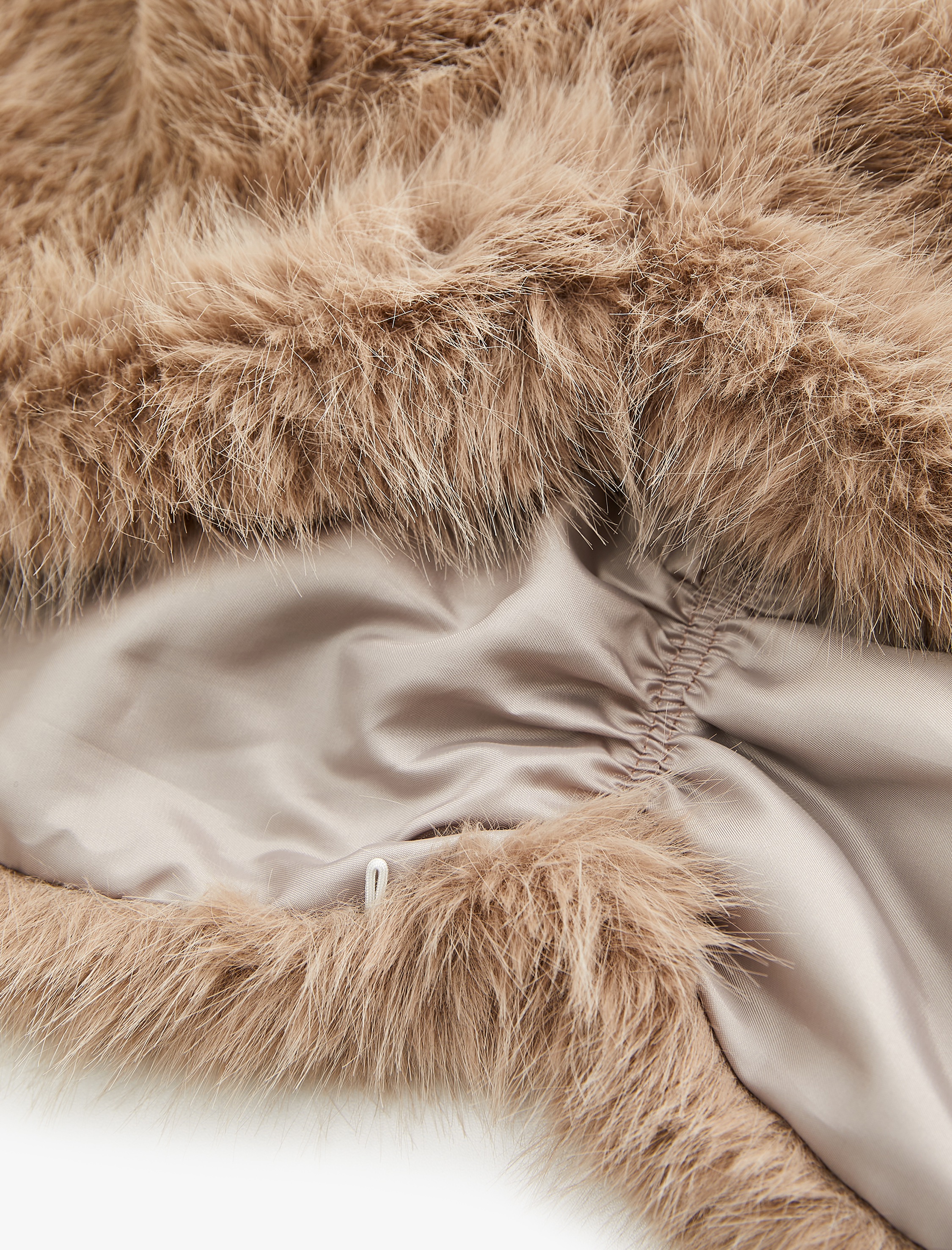  Kadın Suni Kürklü Uzun Atkı