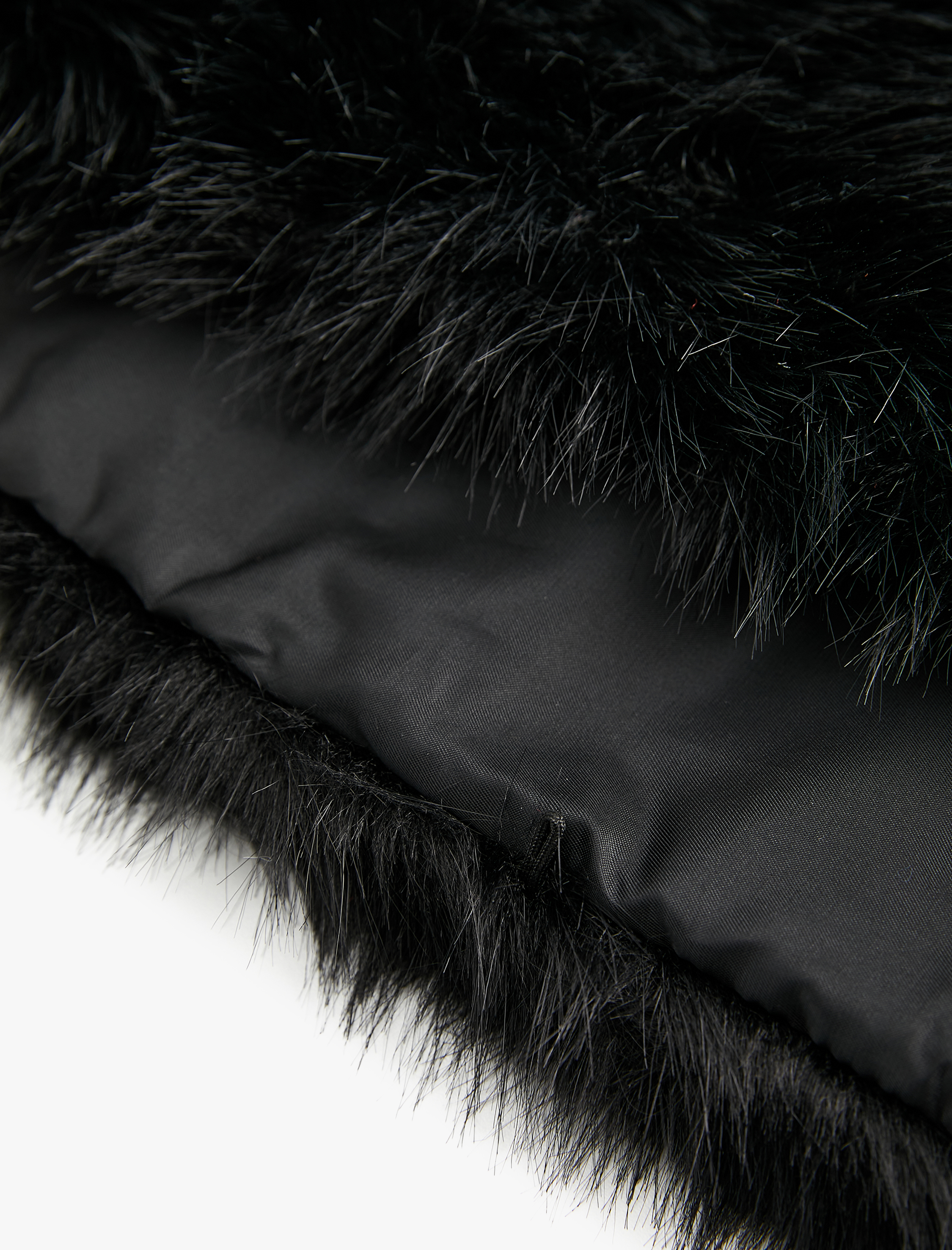  Kadın Suni Kürklü Uzun Atkı