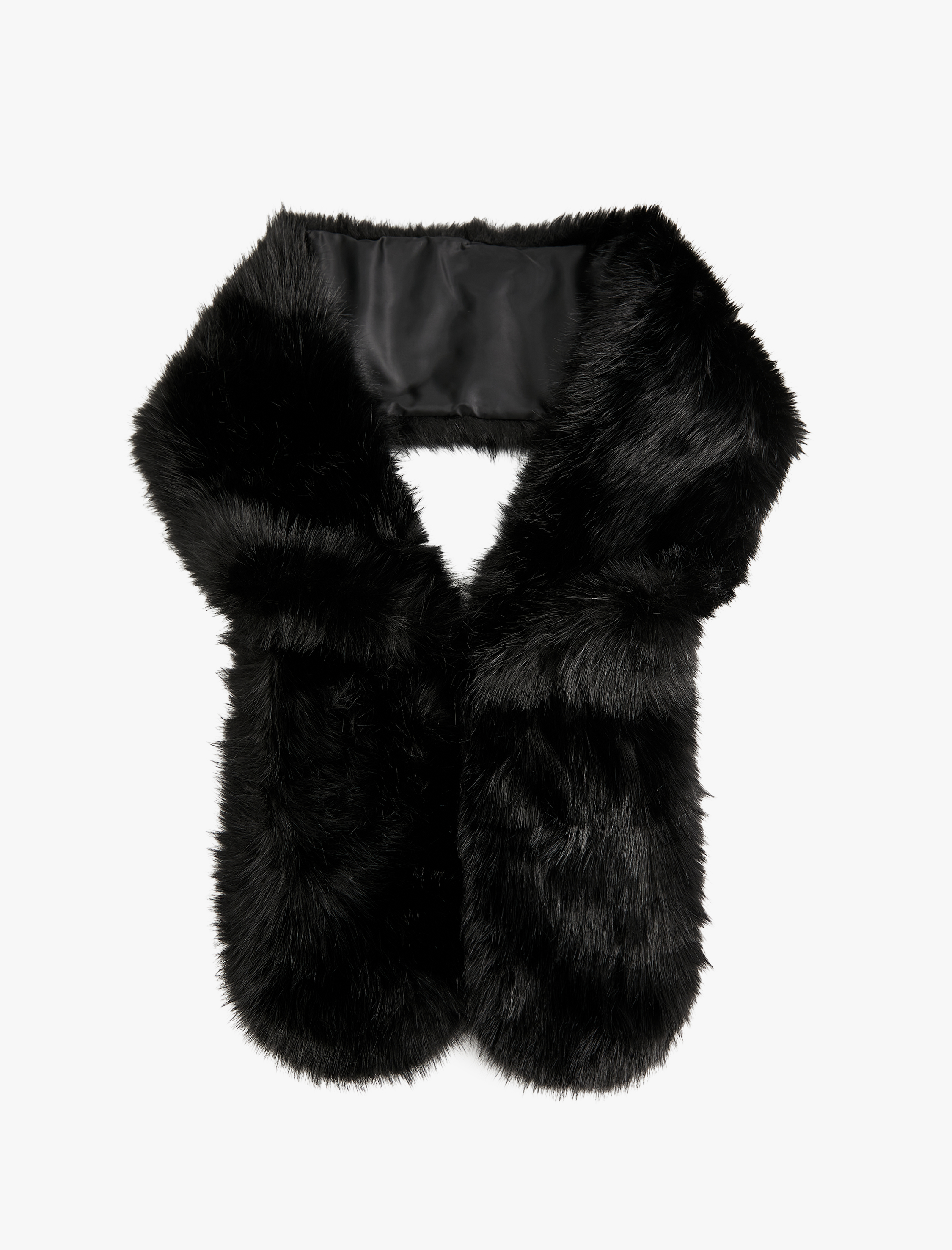  Kadın Suni Kürklü Uzun Atkı