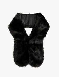 Suni Kürklü Uzun Atkı