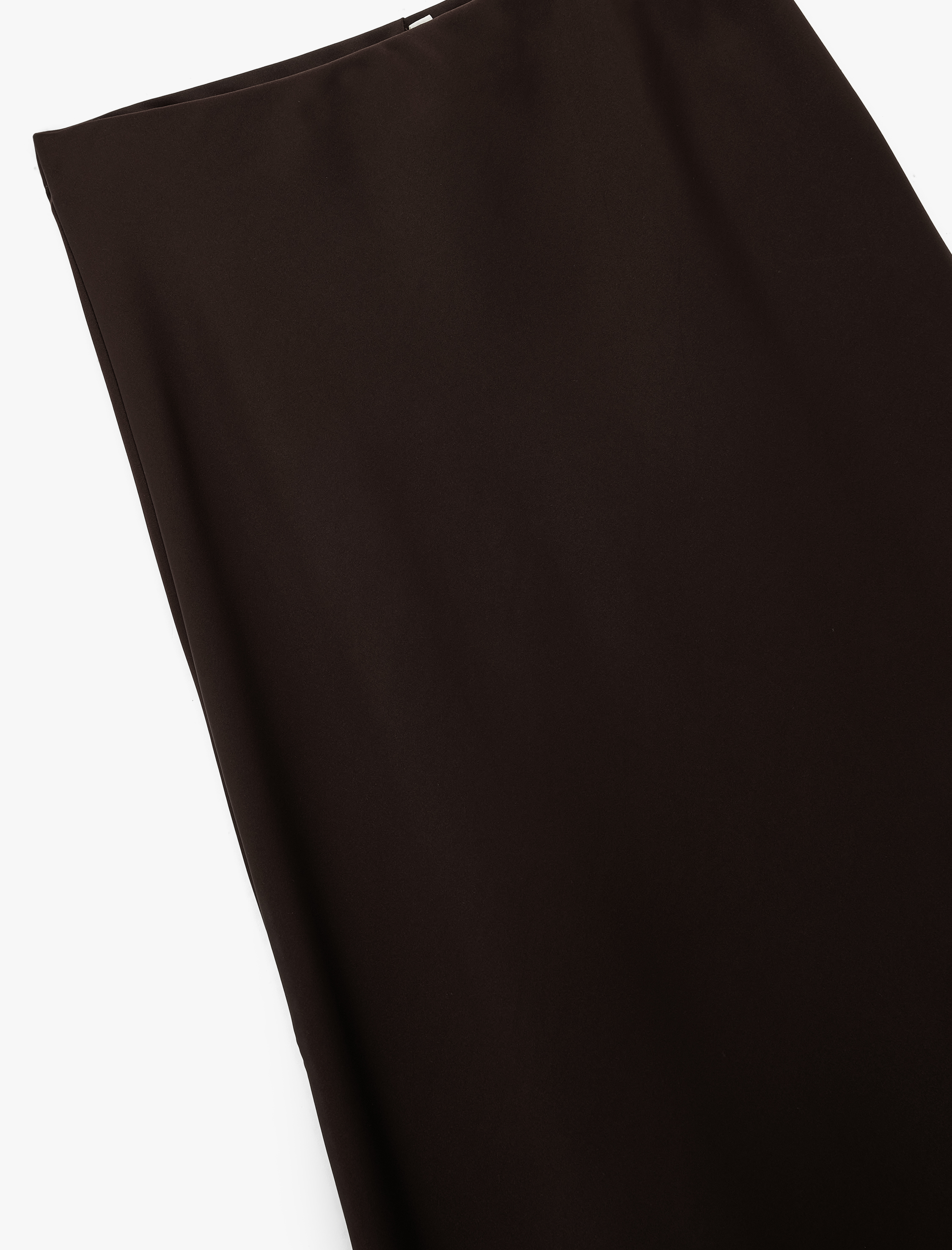   Regular Fit Midi Boy Saten Kloş Etek