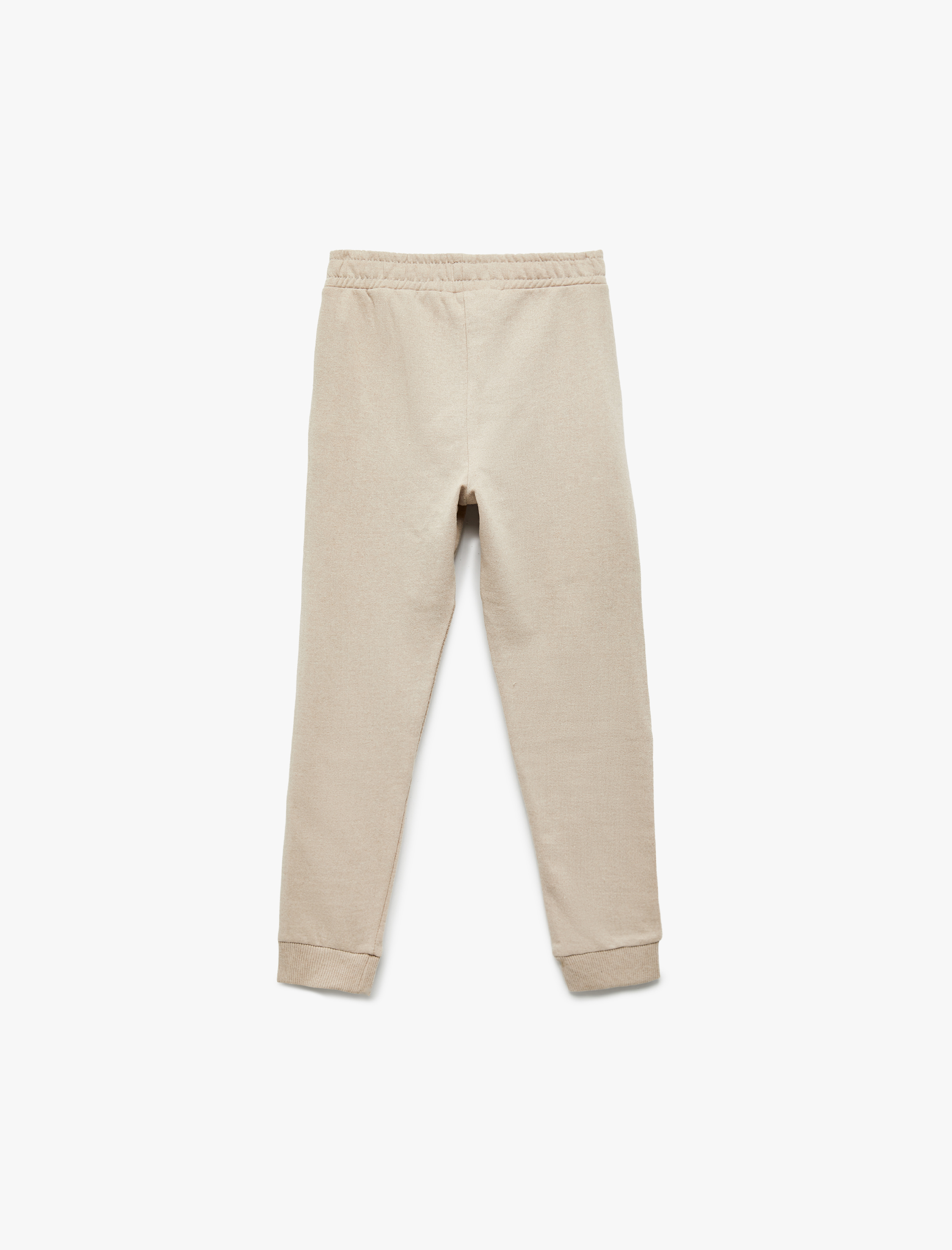  Erkek Çocuk Şardonlu Cep Detaylı Beli Lastikli Basic Eşofman Altı