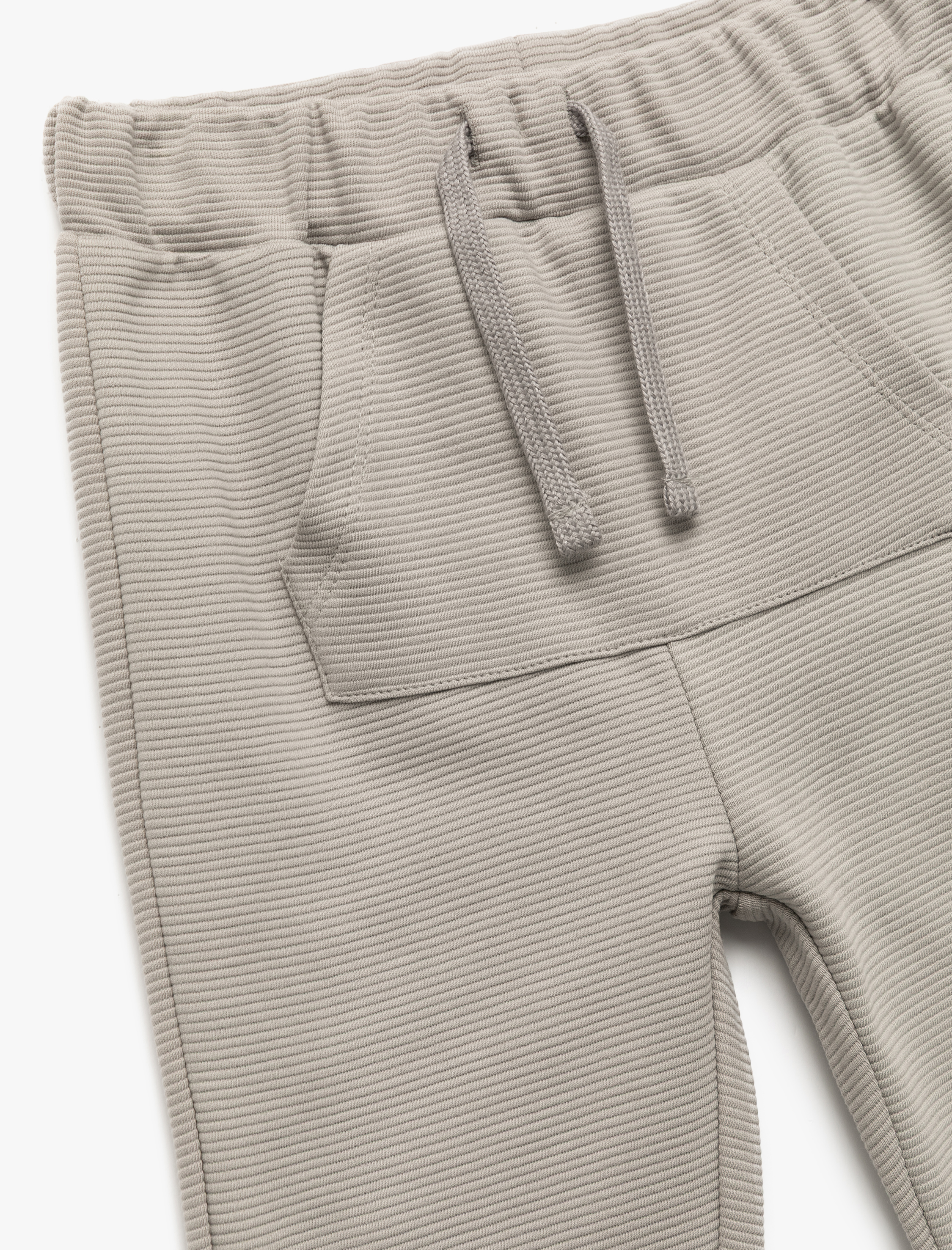  Erkek Bebek Kanguru Cepli Beli Lastikli Pamuklu Jogger Eşofman Altı