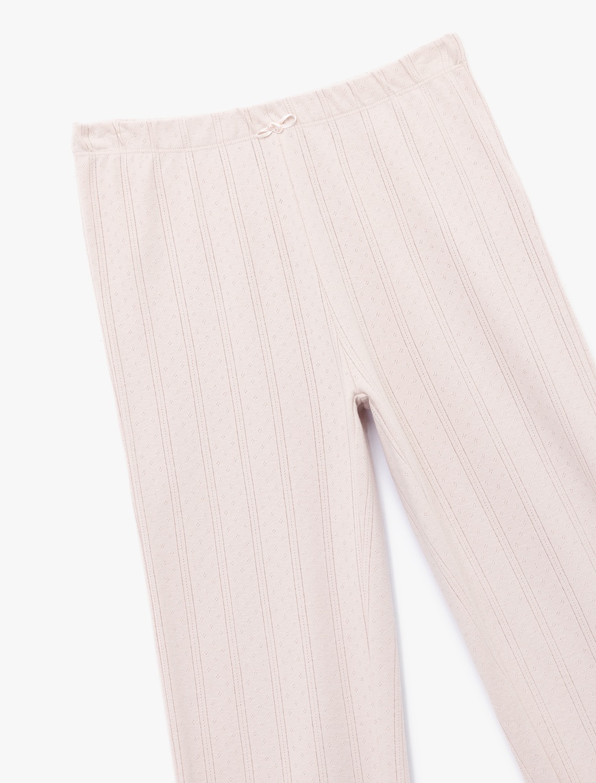   Pamuklu Rahat Kalıp Uzun Pijama Altı