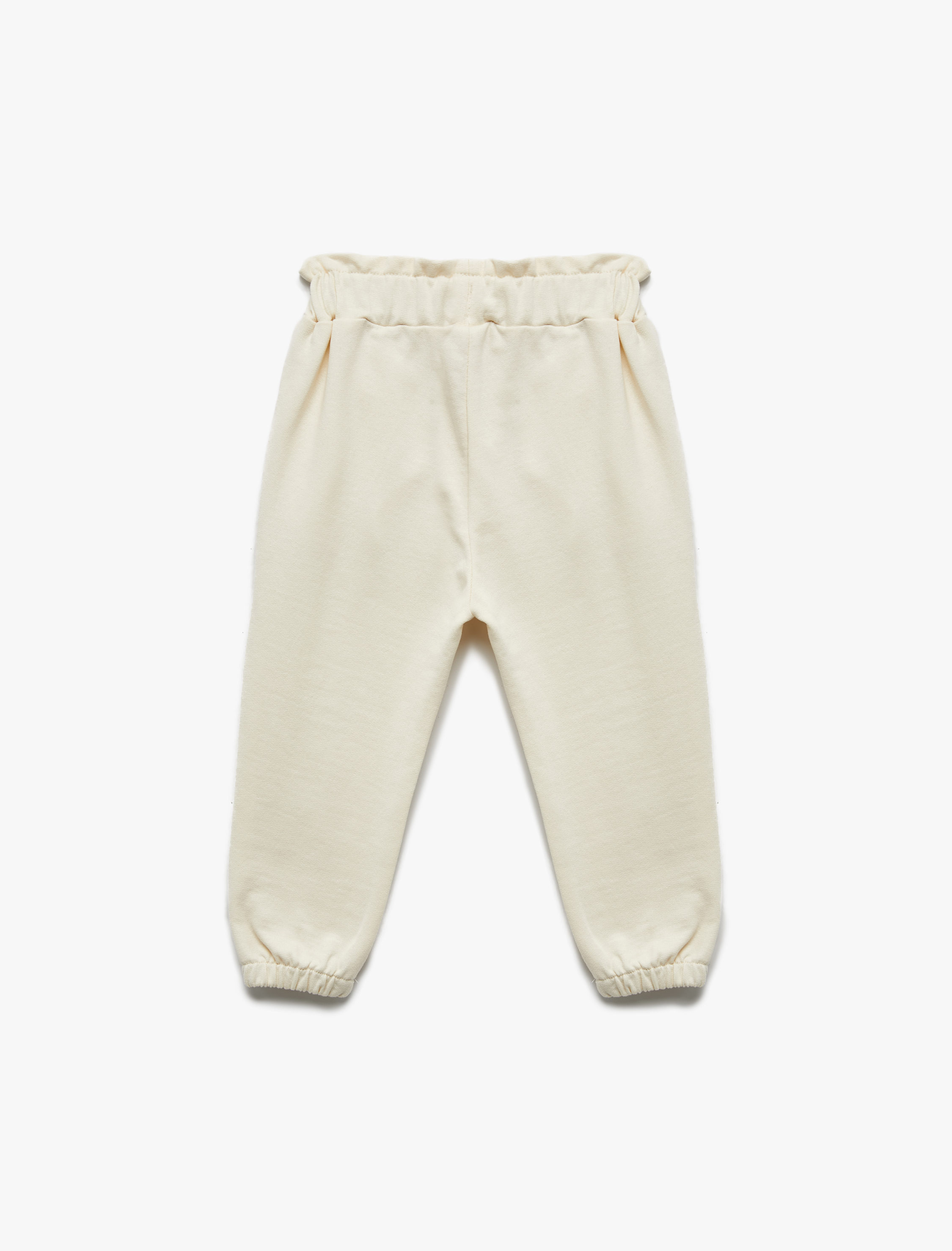  Kız Bebek Pamuklu Şardonlu Cepli Jogger Eşofman Altı