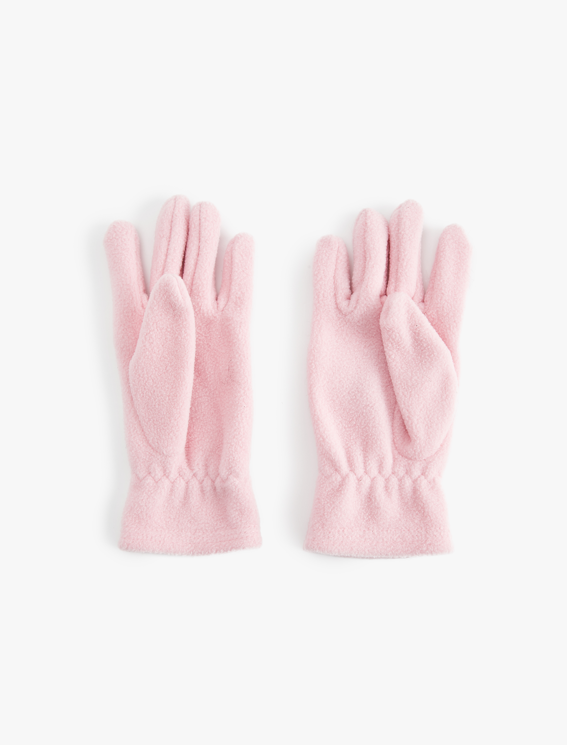  Kız Çocuk Unicorn İşleme Detaylı Polar Eldiven