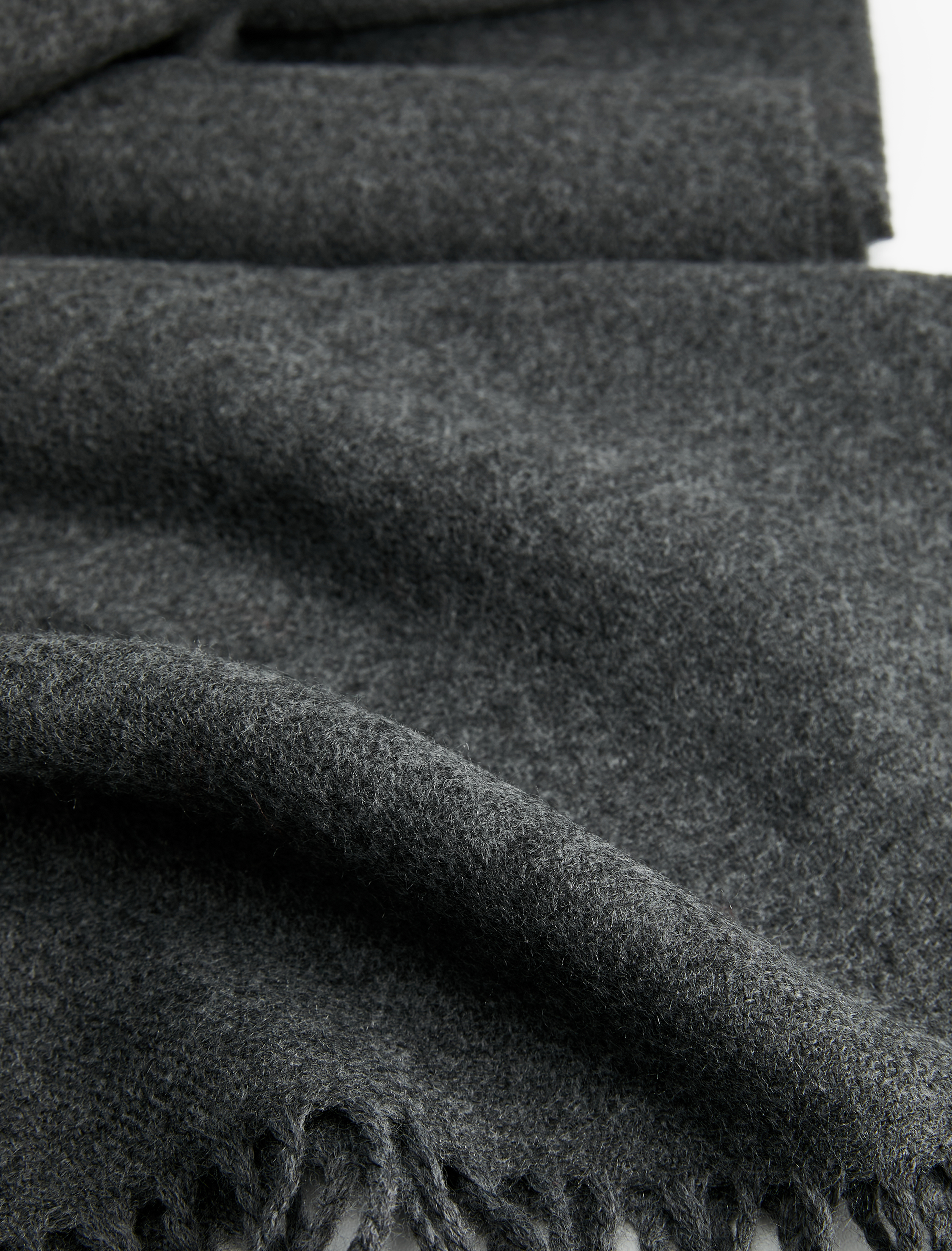 Erkek Uzun Basic Püsküllü Atkı