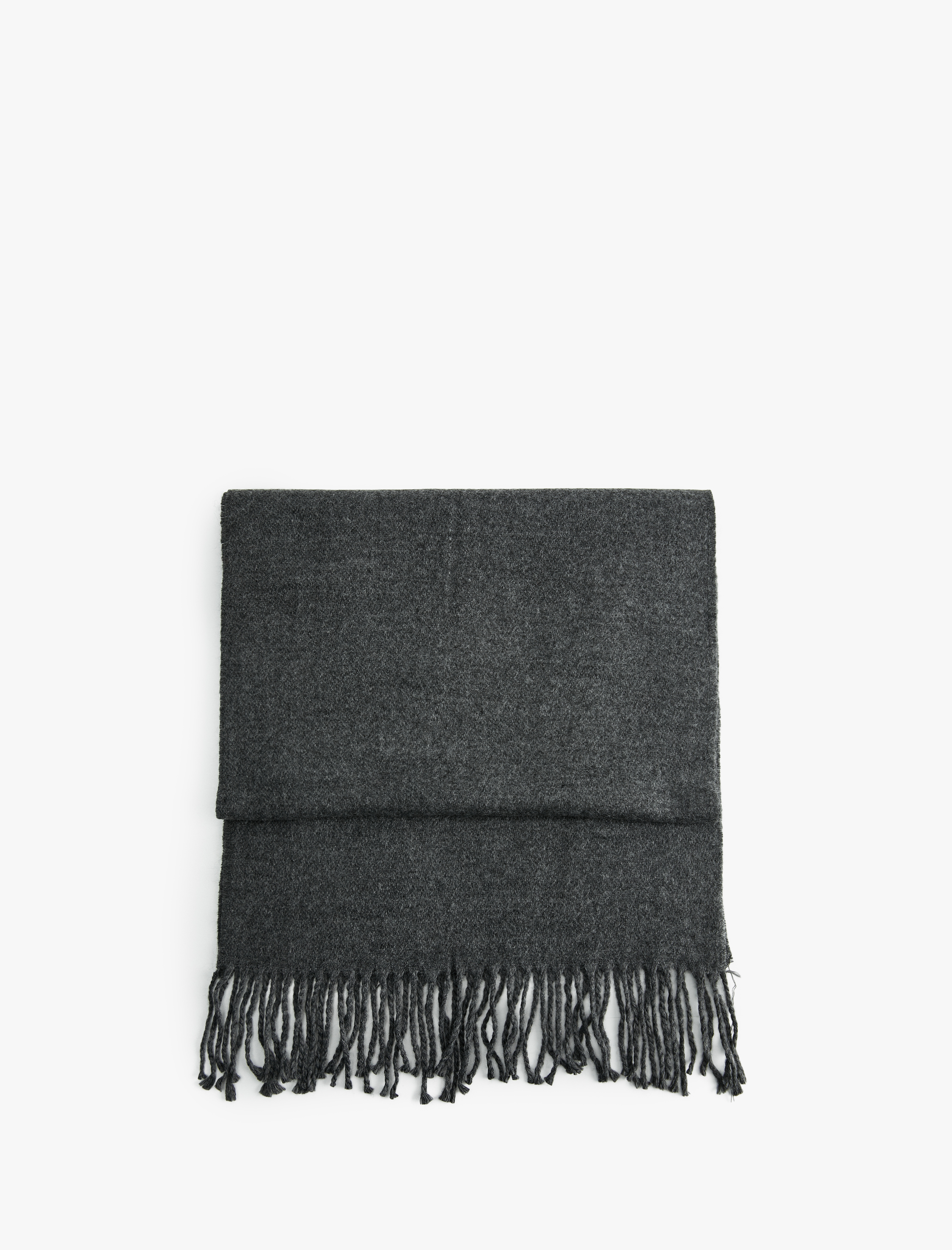 Erkek Uzun Basic Püsküllü Atkı