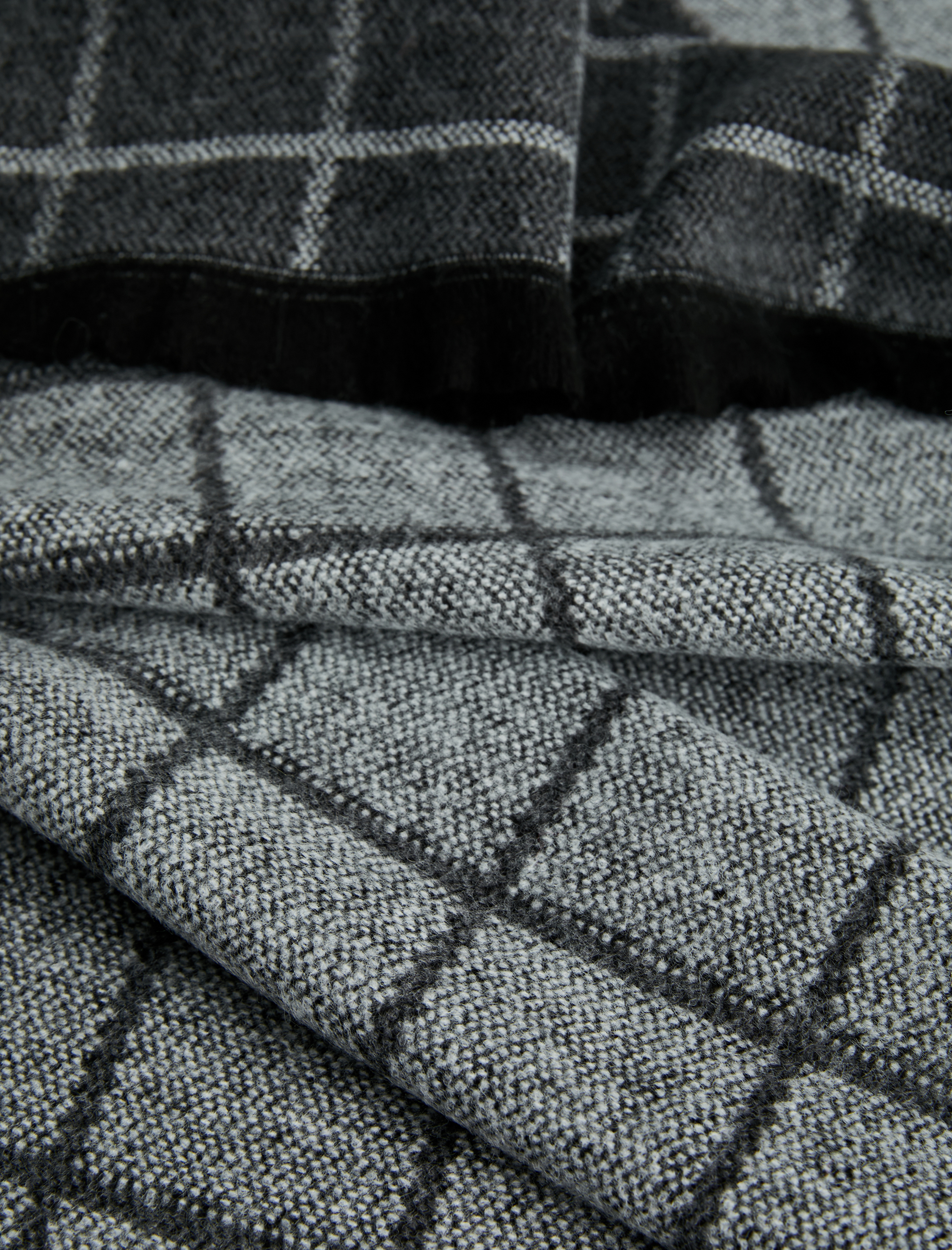  Erkek Uzun Kareli Atkı