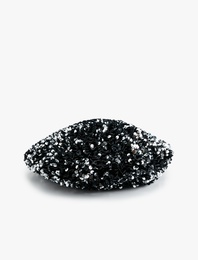 Pullu Payetli Ressam Şapka