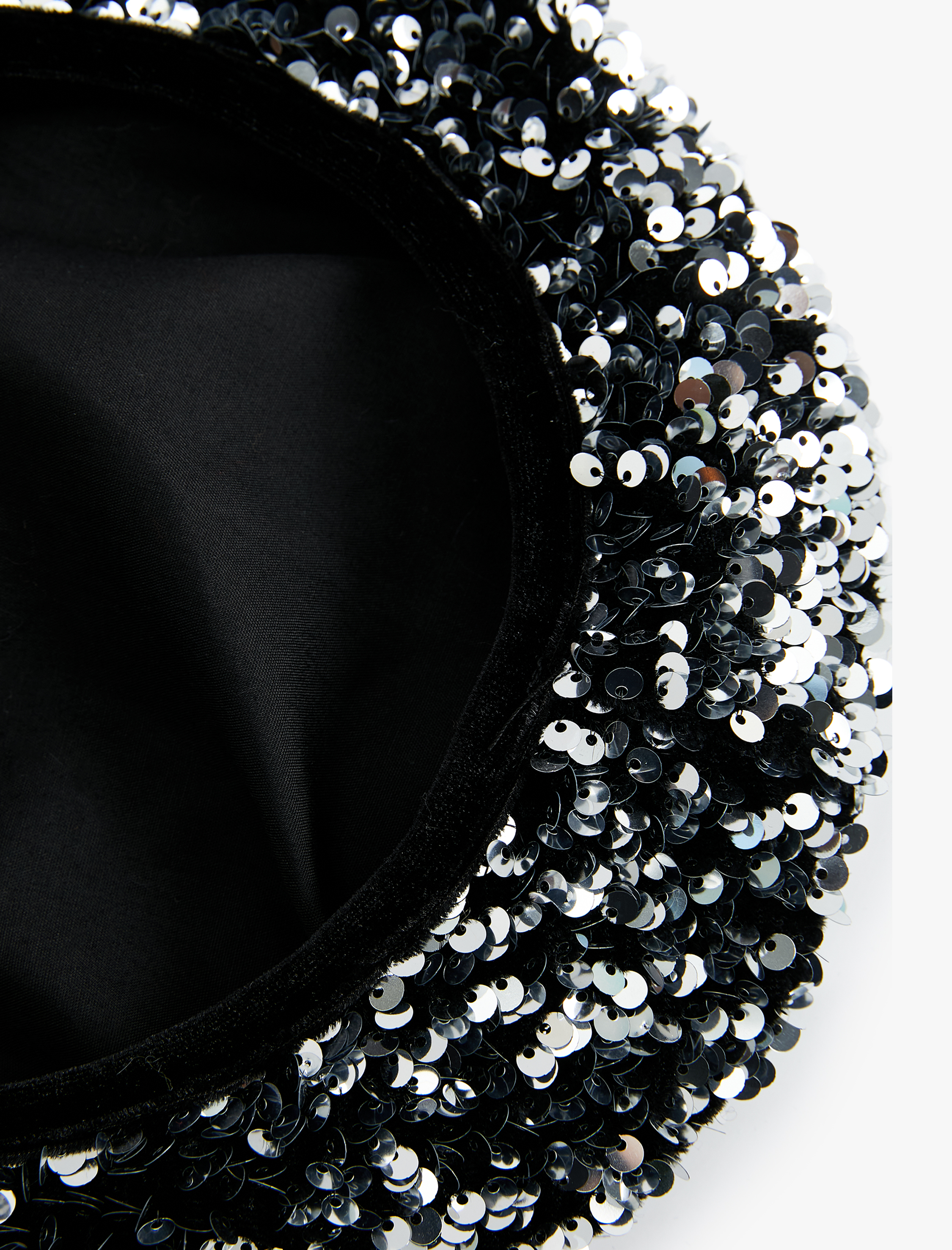  Kadın Pullu Payetli Ressam Şapka