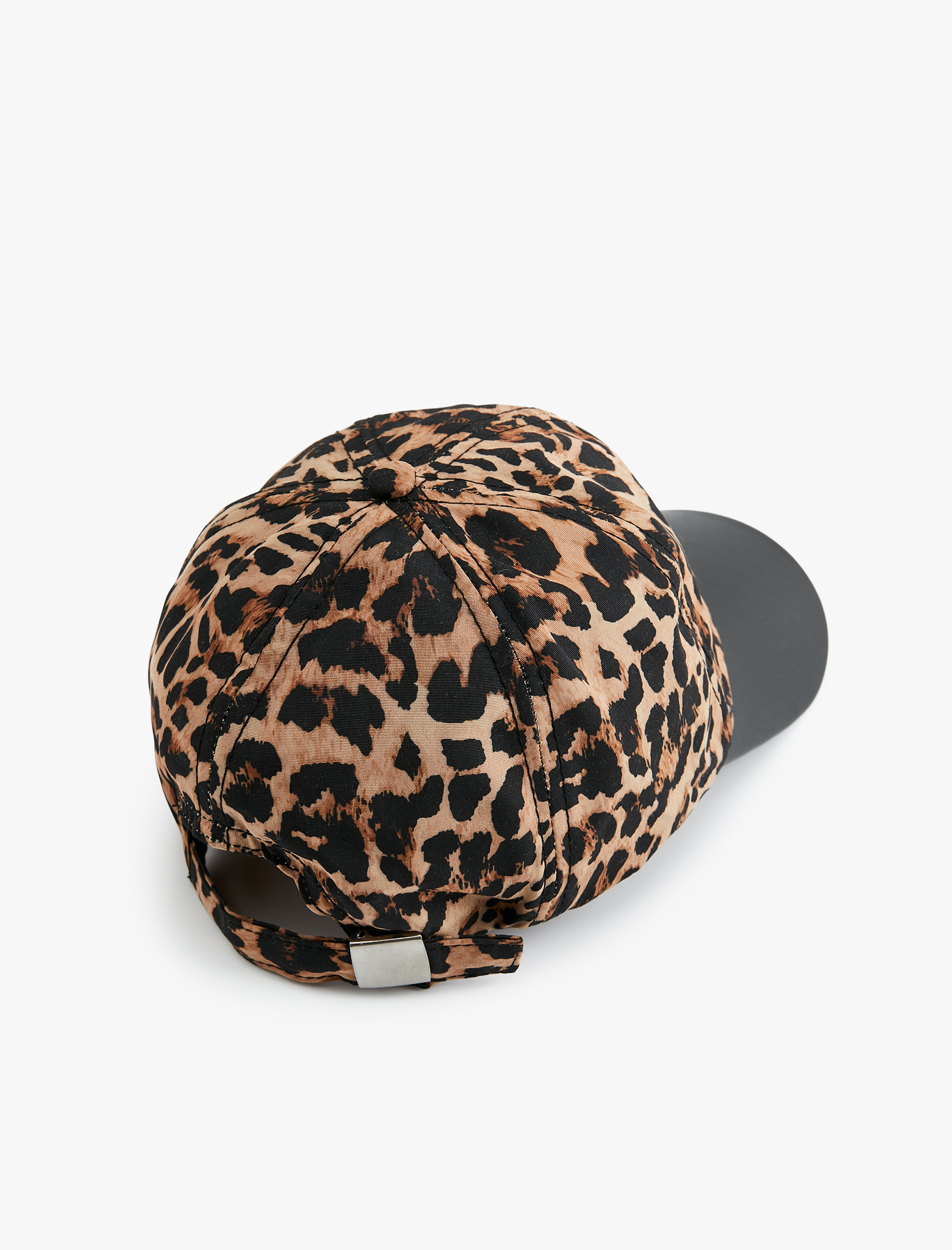  Kadın Leopar Desenli Kep Şapka