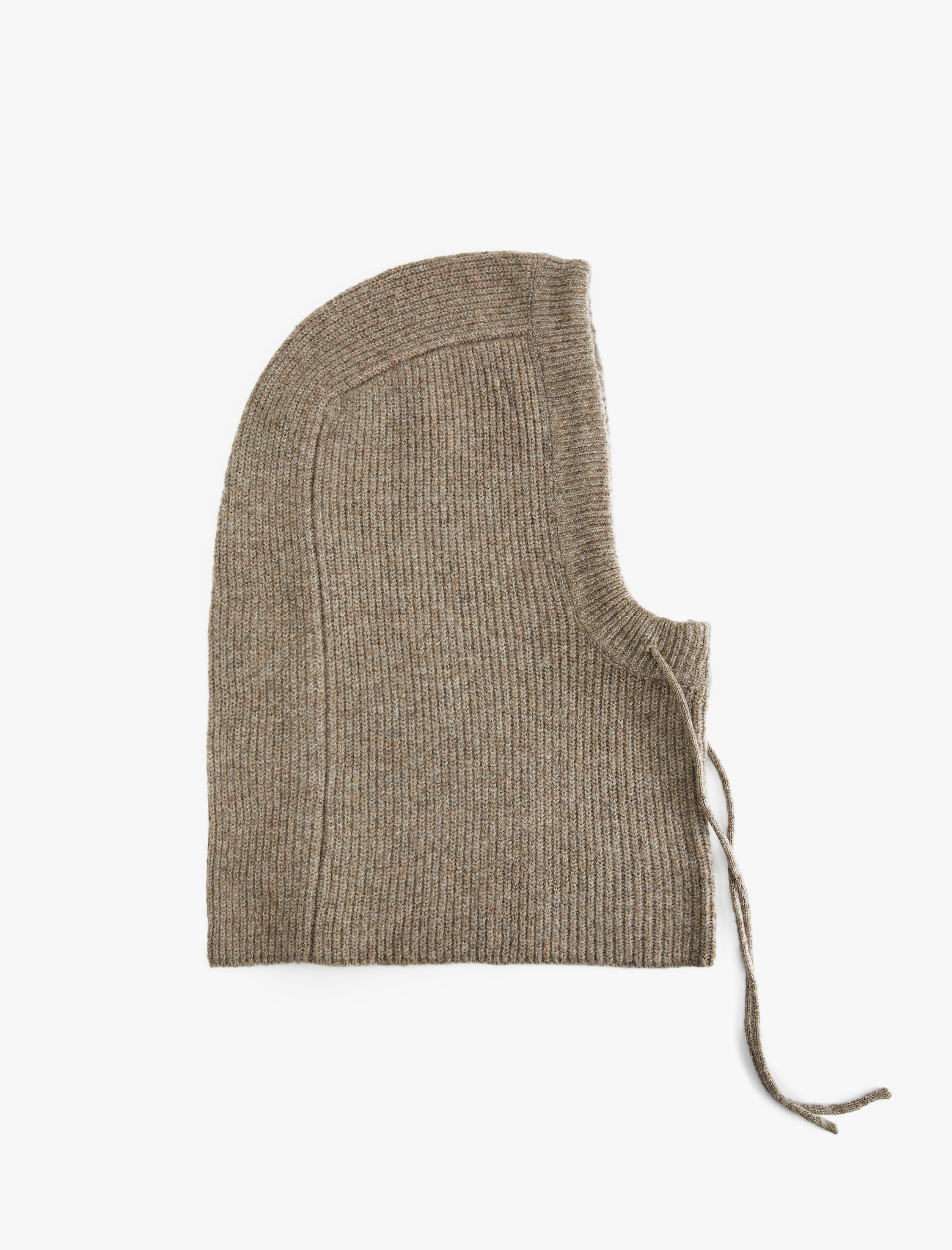  Kadın Bağcık Detaylı Triko Balaklava Bere - Koton X Sima Tarkan