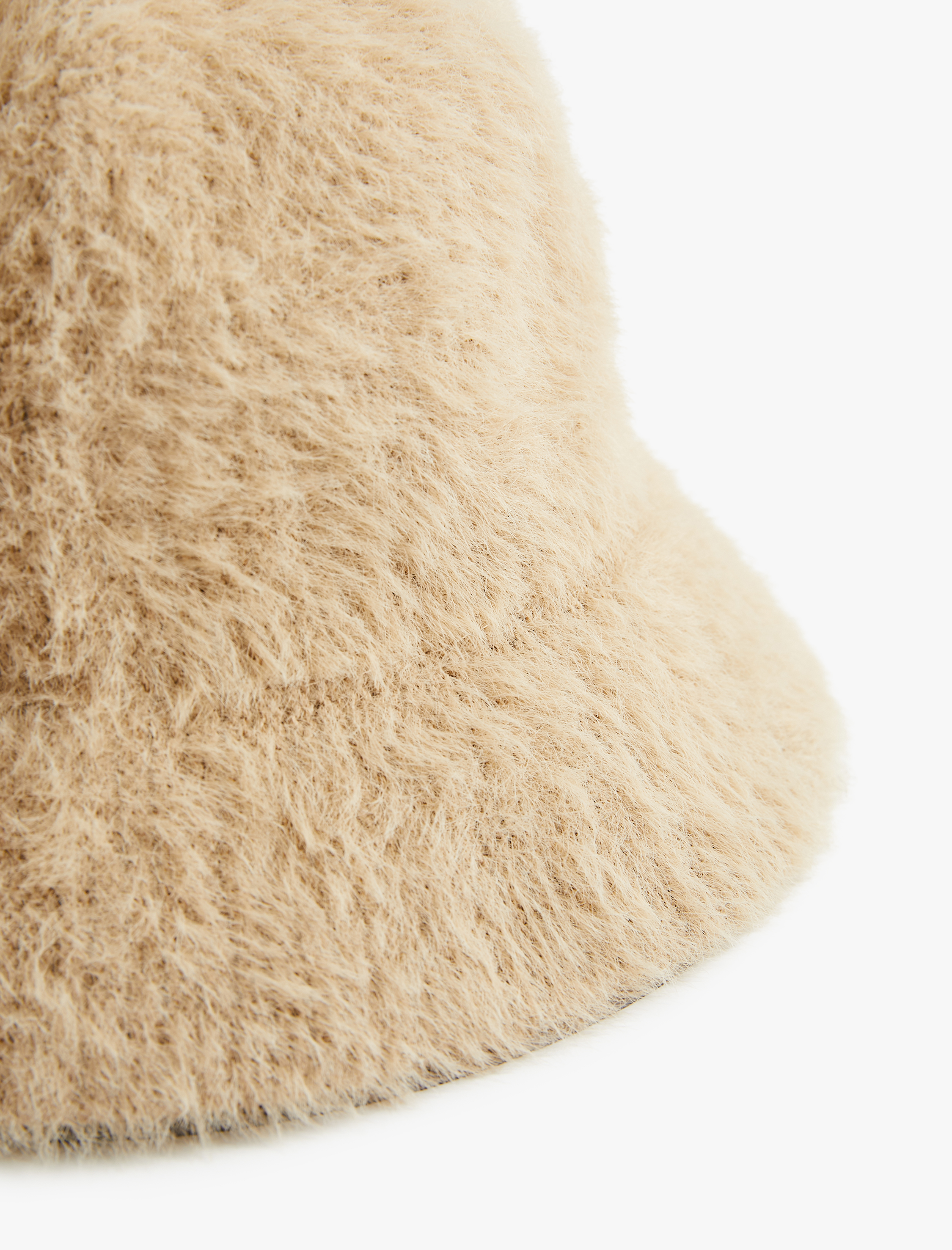  Kadın Peluş Bucket Şapka