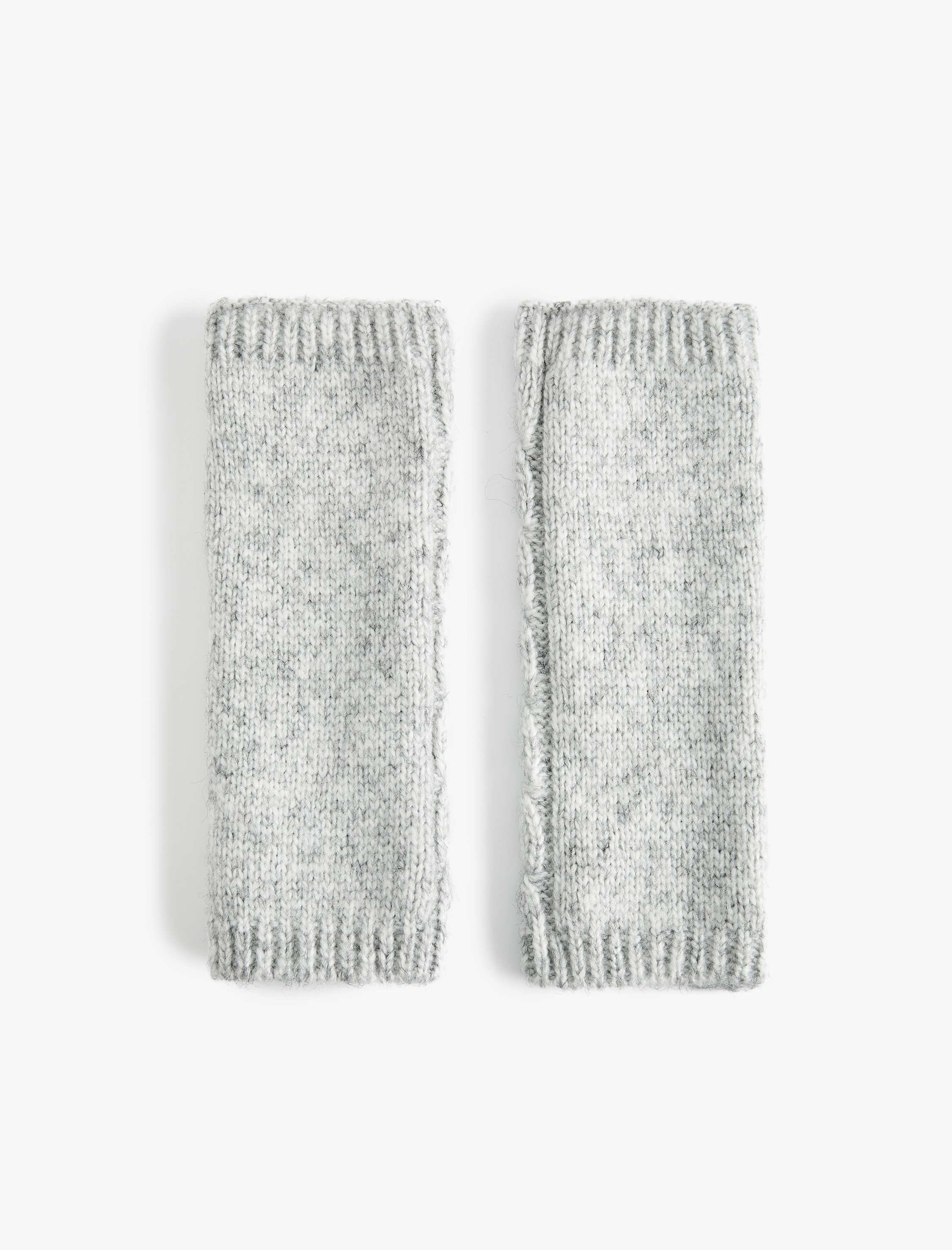  Kadın Saç Örgü Dokulu Parmaksız Kırçıllı Uzun Eldiven