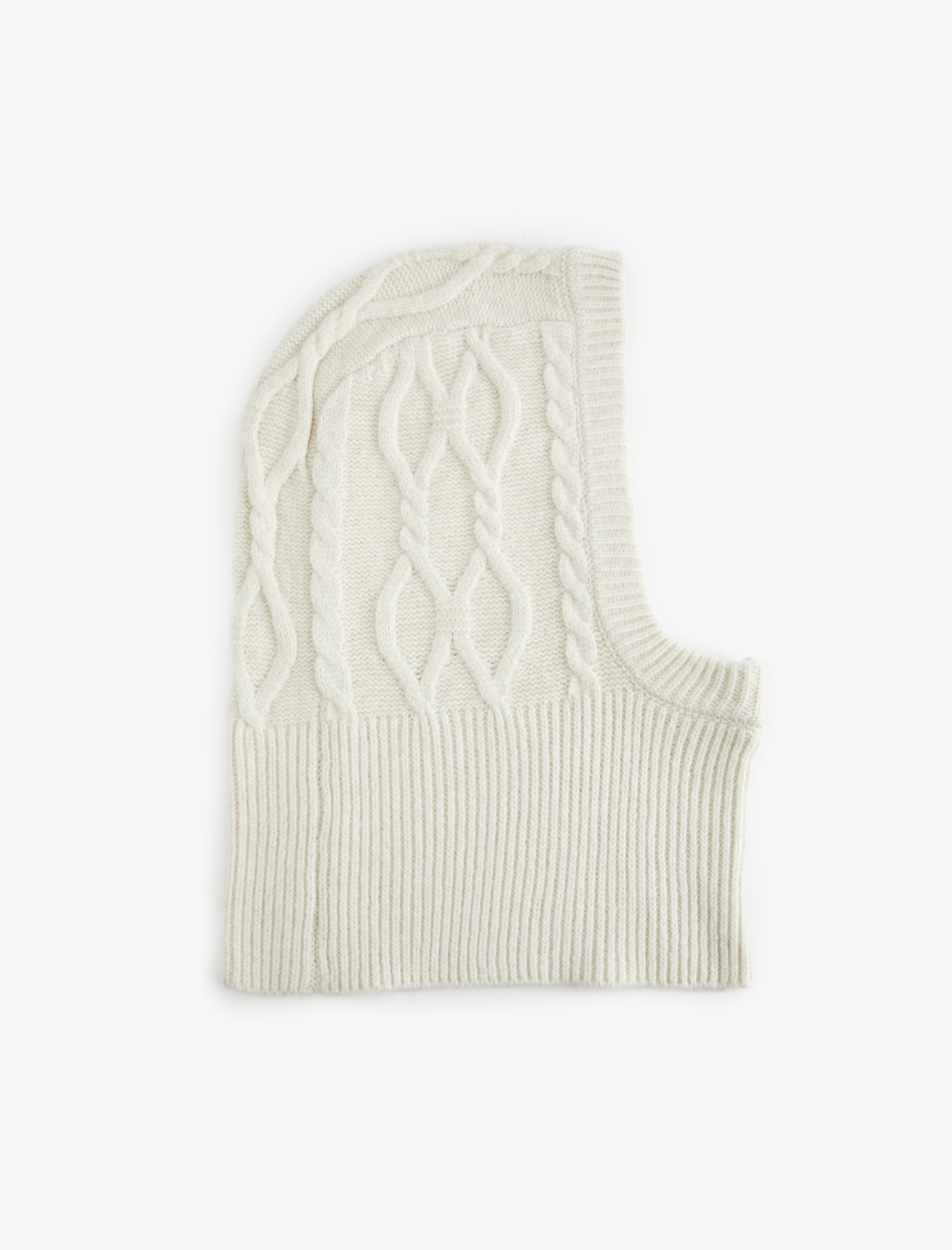  Kadın Saç Örgü Dokulu Balaklava Bere