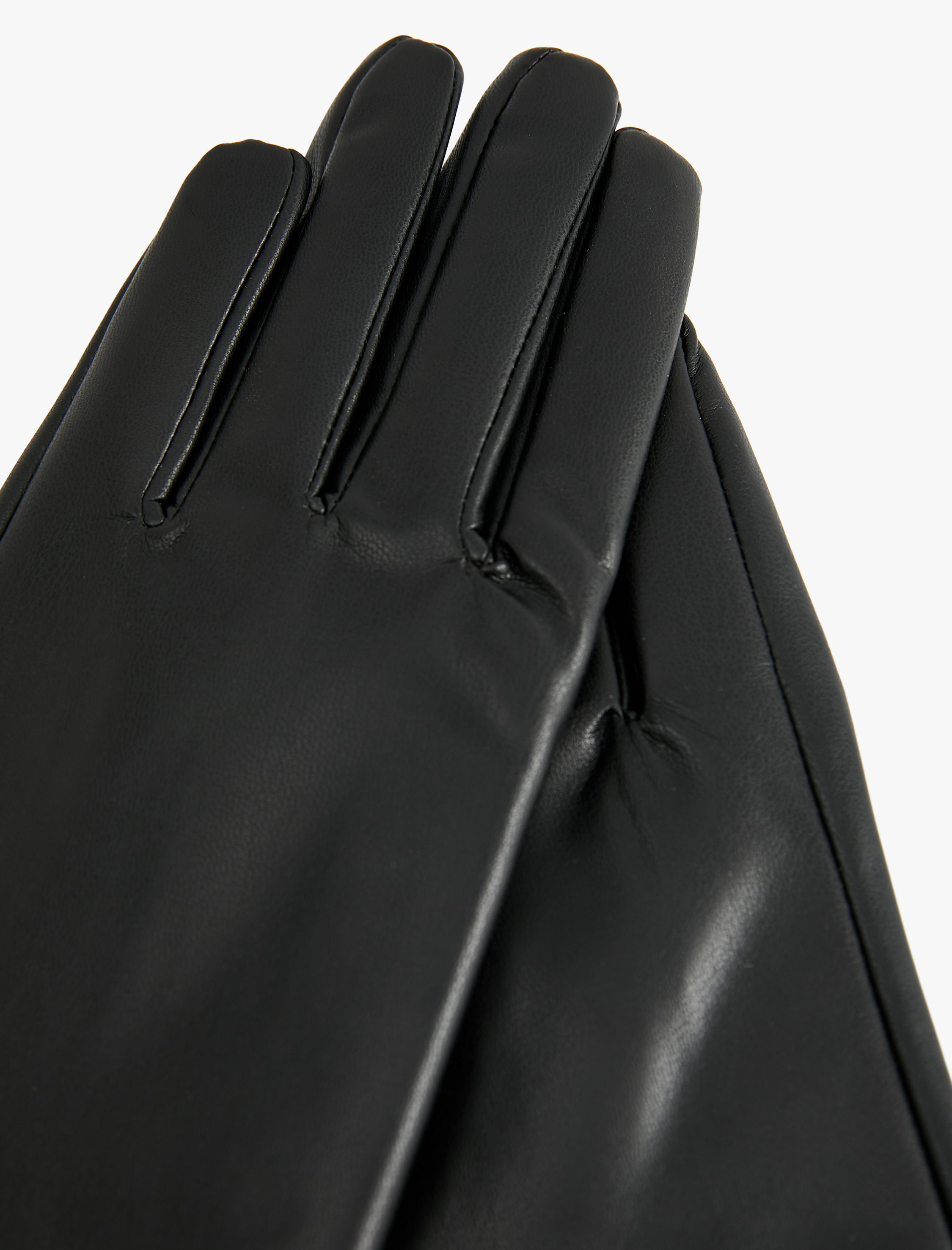  Kadın Suni Deri Eldiven