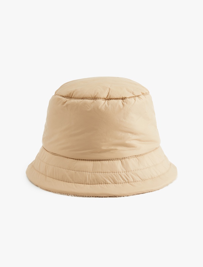 Kadın Basic Dolgulu Bucket Şapka