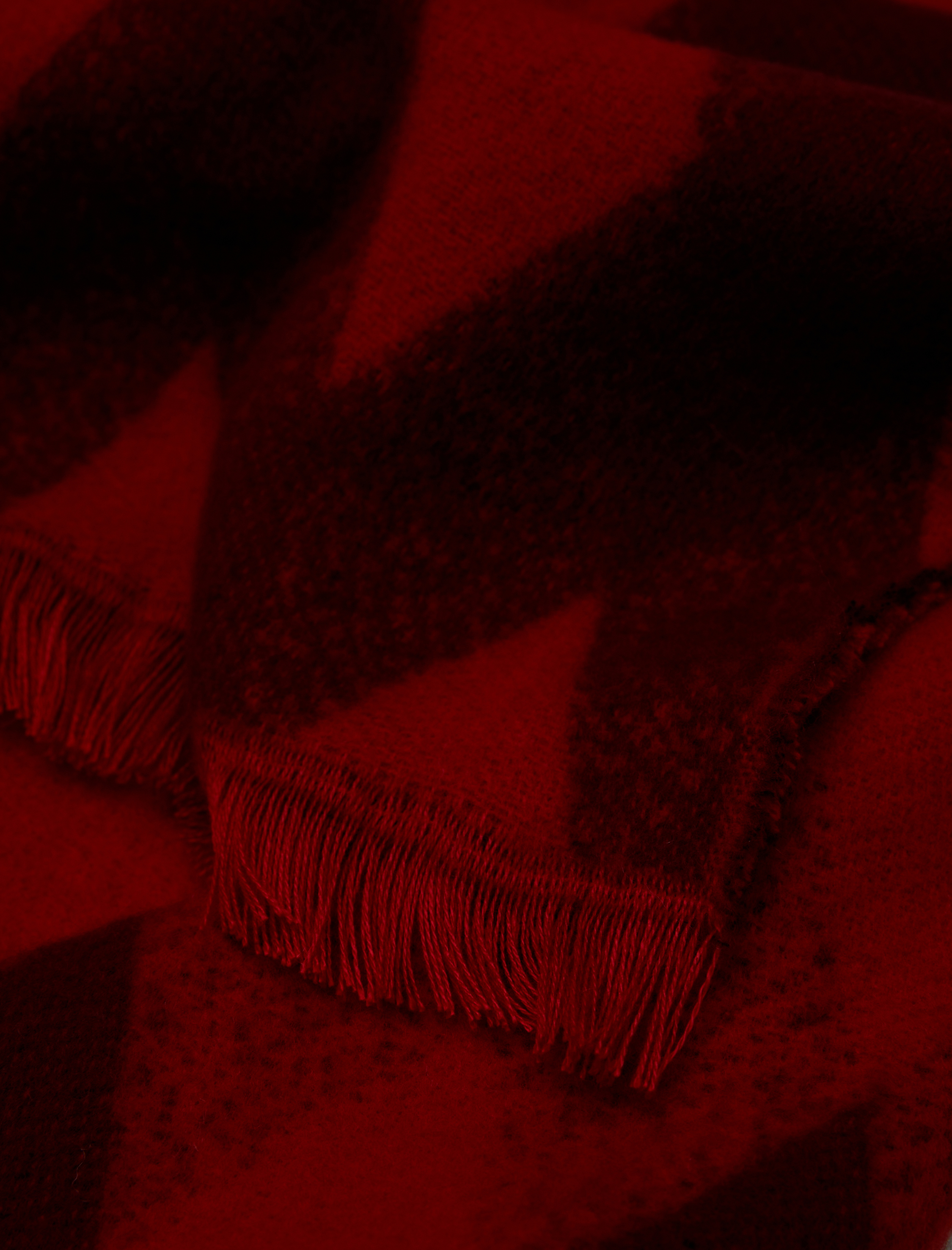  Kadın Geometrik Desenli Çok Renkli İnce Püsküllü Uzun Atkı