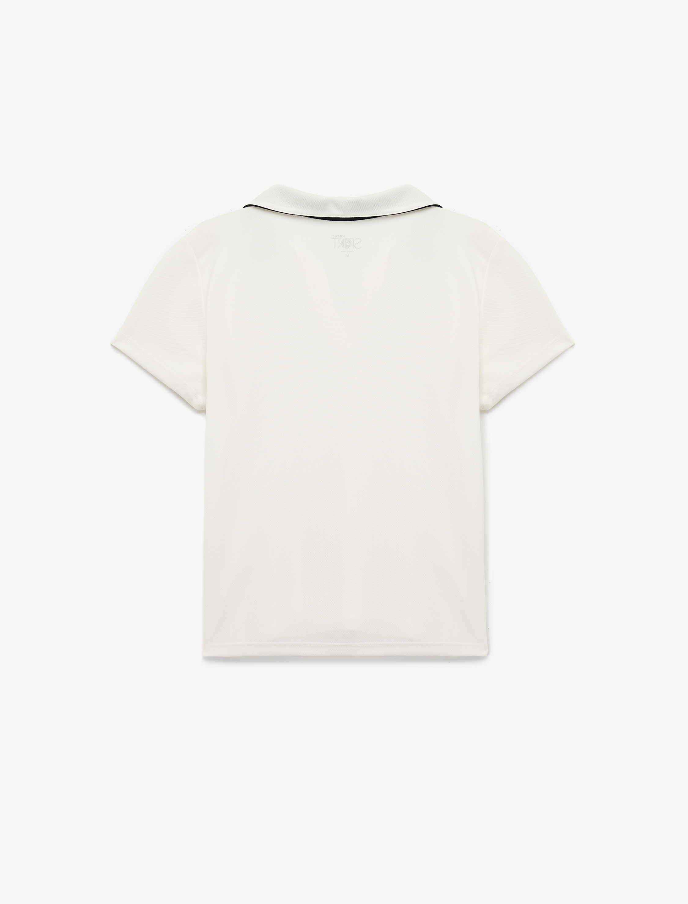   Slim Fit Kısa Kollu Polo Yaka Spor Tişört