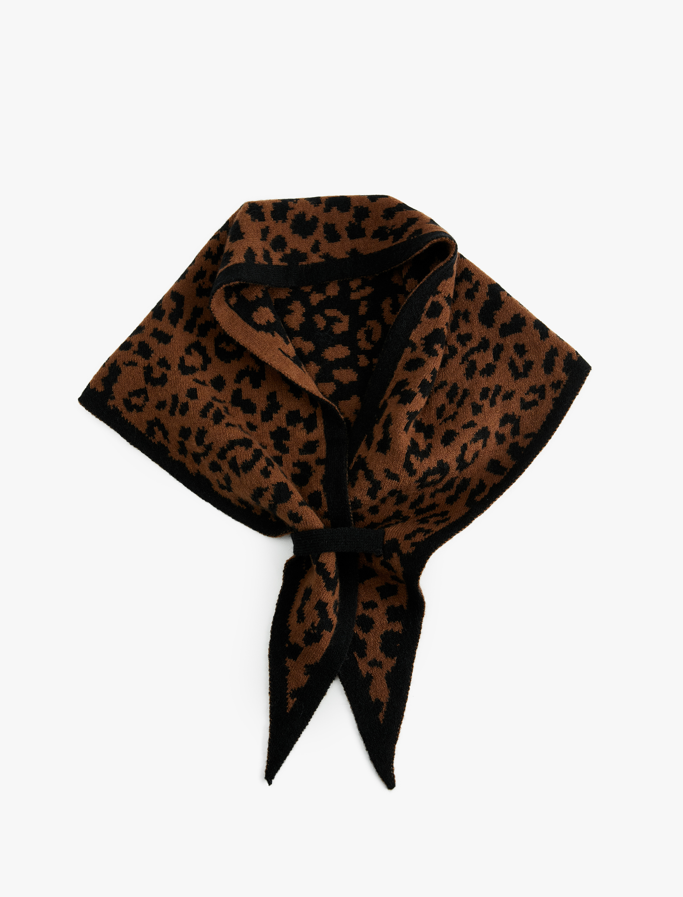  Kadın Çizgili Üçgen Atkı