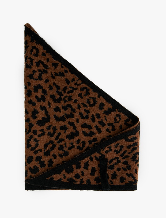 Kadın Çizgili Üçgen Atkı