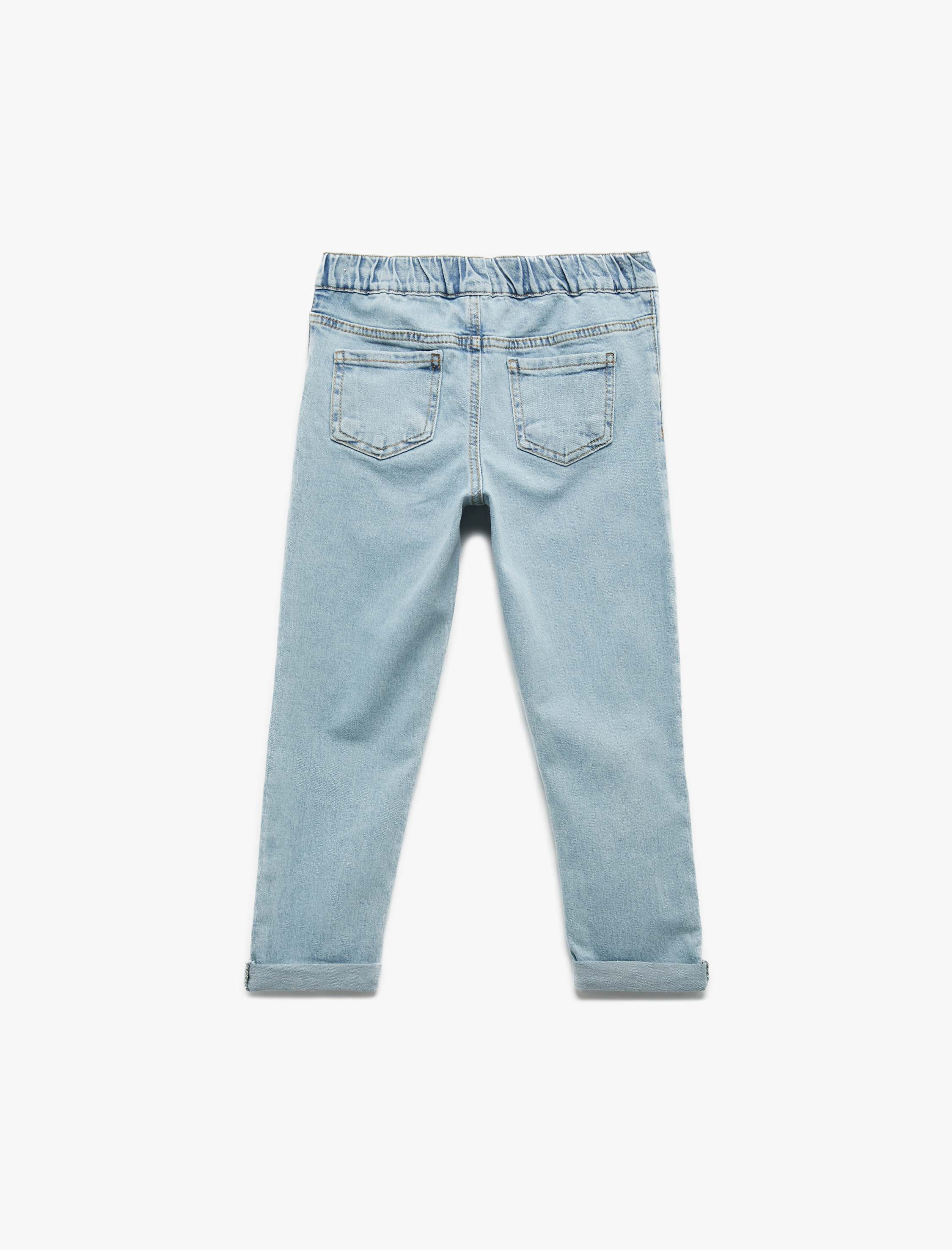  Erkek Bebek Pamuklu Relax Fit Denim Pantolon