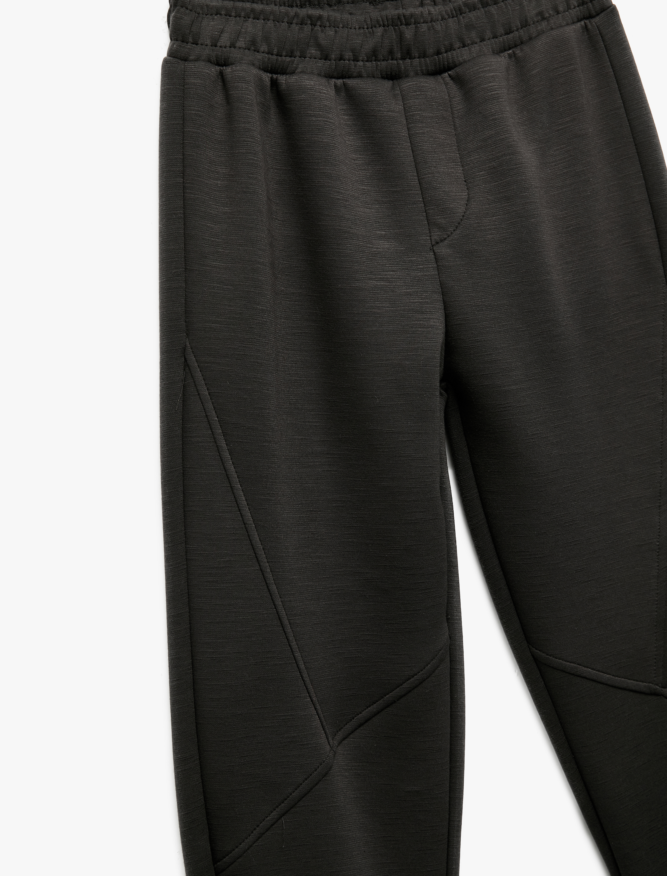  Erkek Çocuk Viskon Karışımlı Cepli Basic Jogger Eşofman Altı