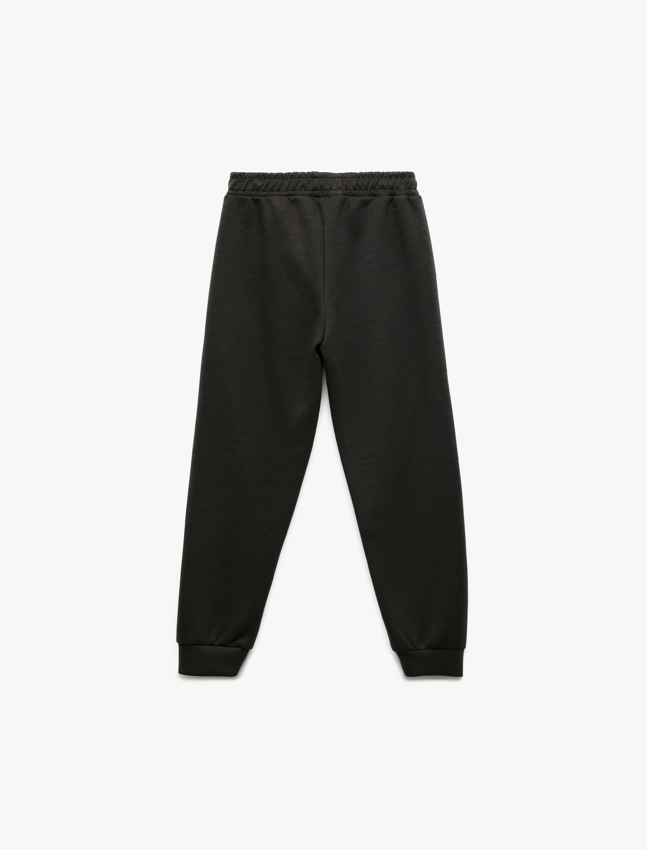  Erkek Çocuk Viskon Karışımlı Cepli Basic Jogger Eşofman Altı