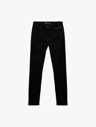 Pamuklu Normal Bel Slim Fit Jean Pantolon - Brad Jean