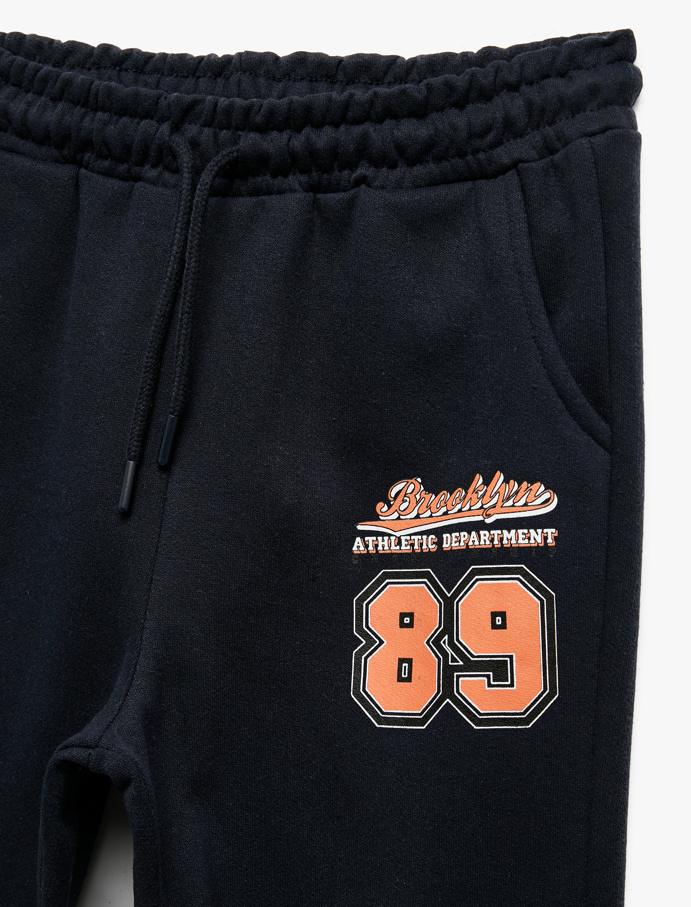  Erkek Çocuk Baskılı Detaylı Cepli Jogger Eşofman Altı