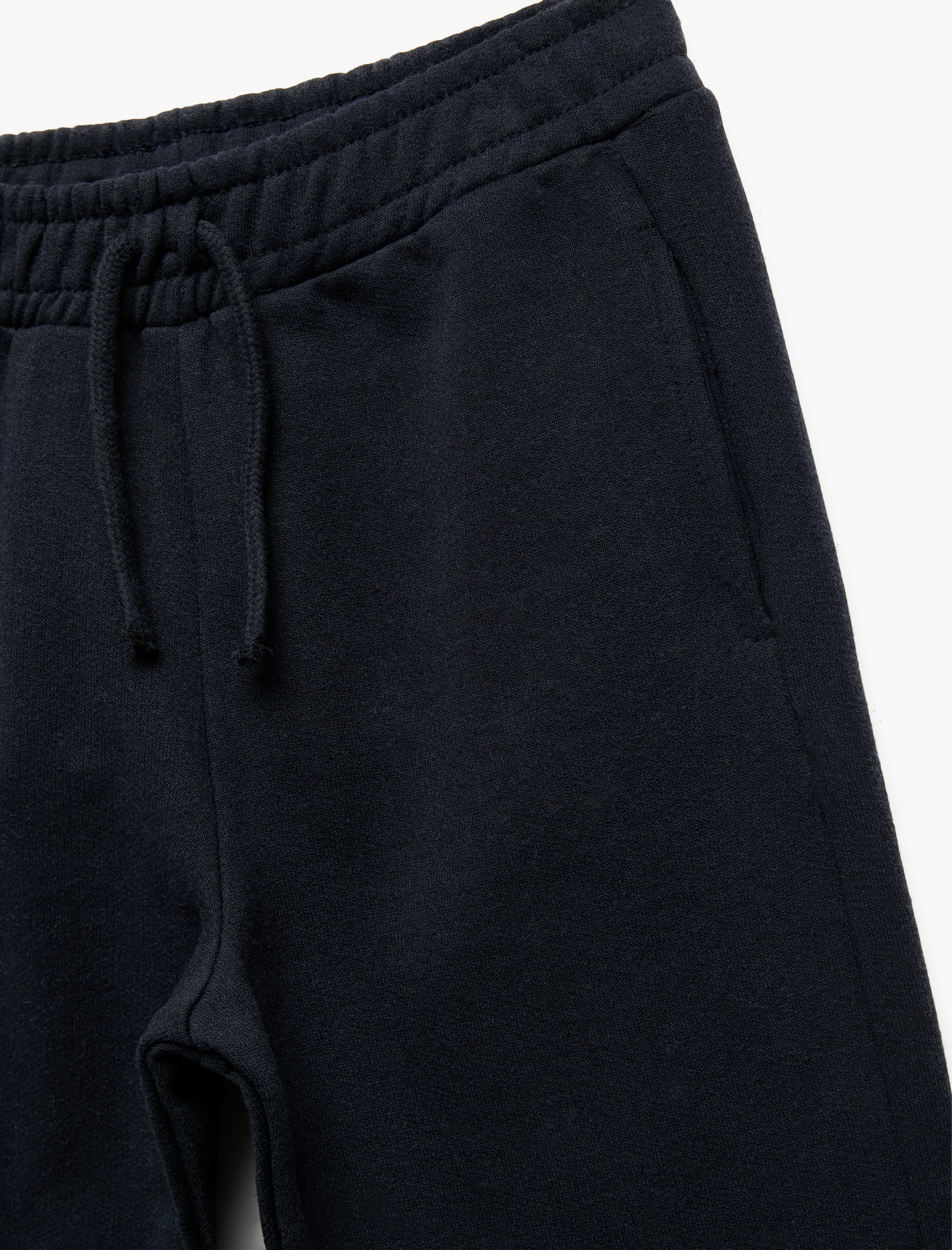  Erkek Çocuk Şardonlu Cep Detaylı Beli Lastikli Basic Eşofman Altı