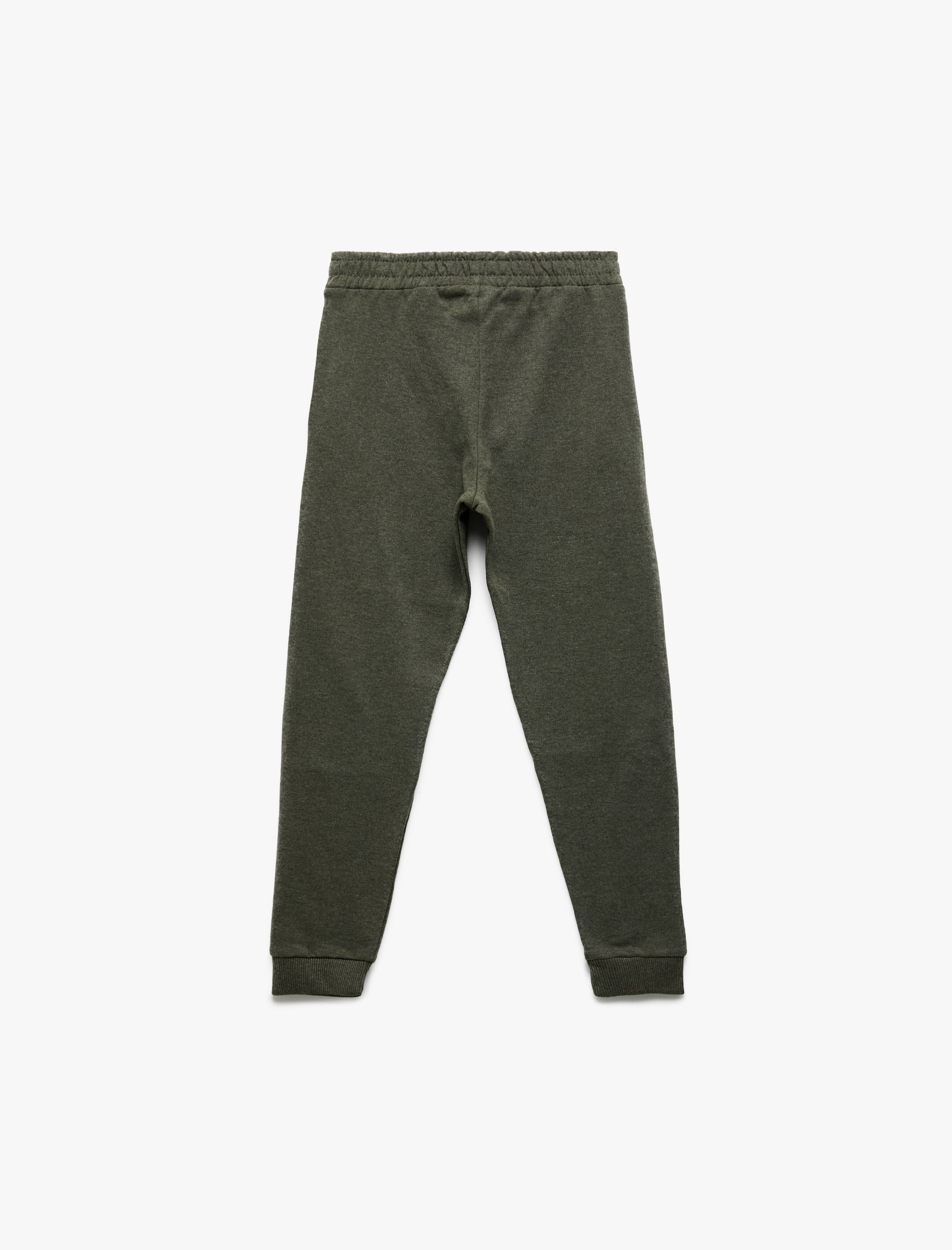  Erkek Çocuk Şardonlu Cep Detaylı Beli Lastikli Basic Eşofman Altı