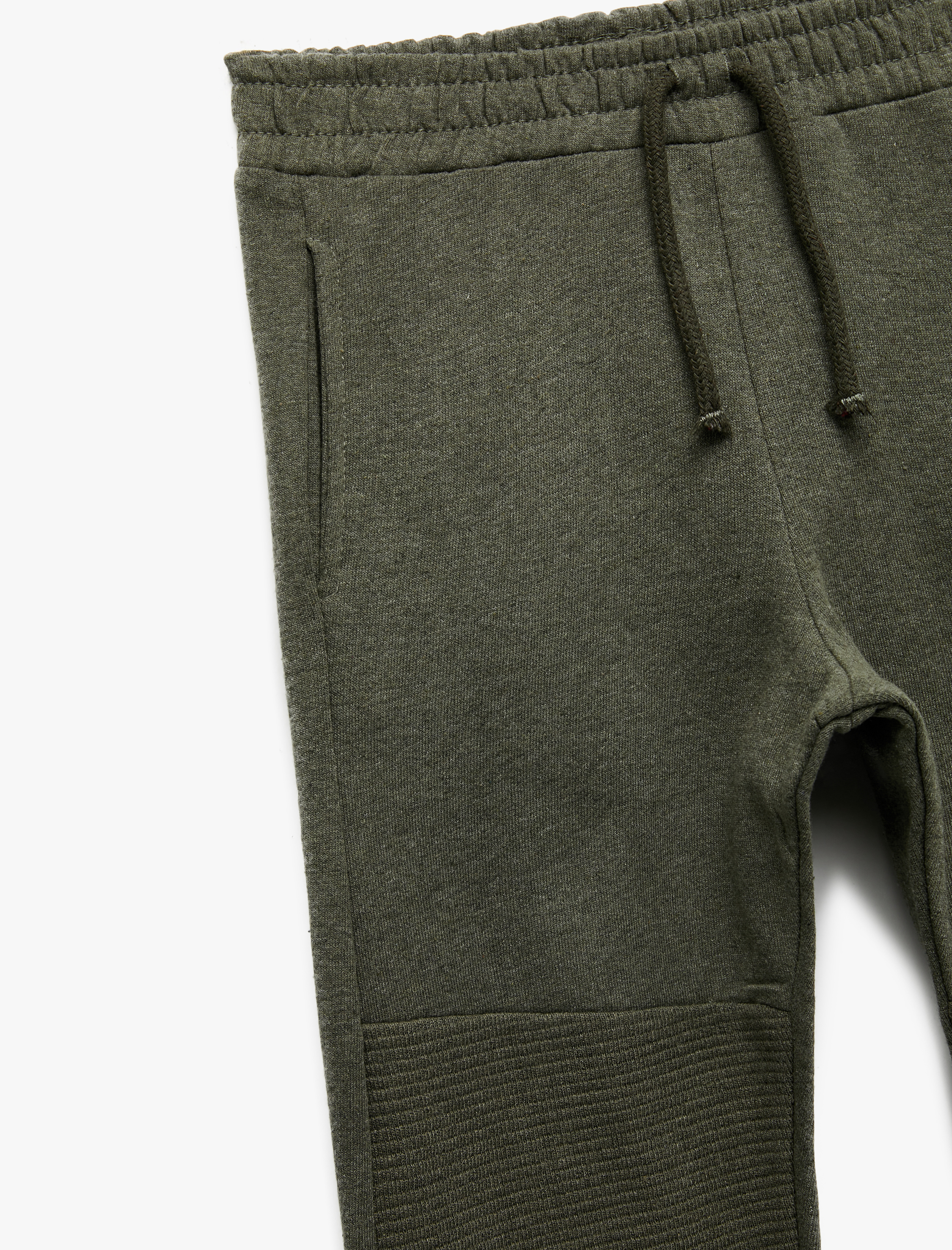  Erkek Çocuk Şardonlu Cep Detaylı Beli Lastikli Basic Eşofman Altı