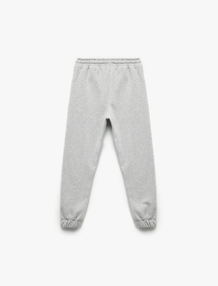 Erkek Çocuk Baskı Detaylı Cepli Basic Jogger Eşofman Altı