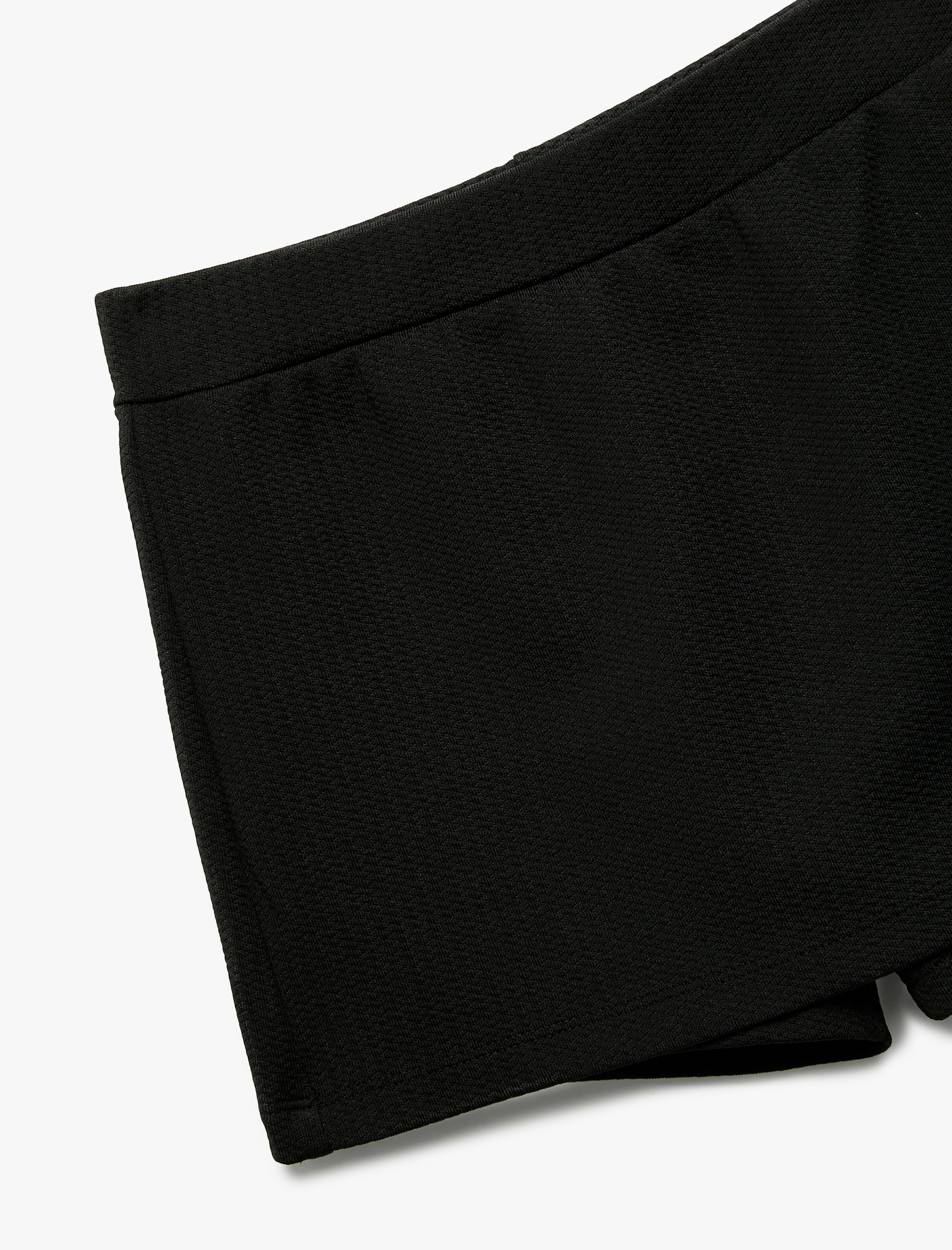  Kız Çocuk Beli Lastikli Kurvaze Şort Etek