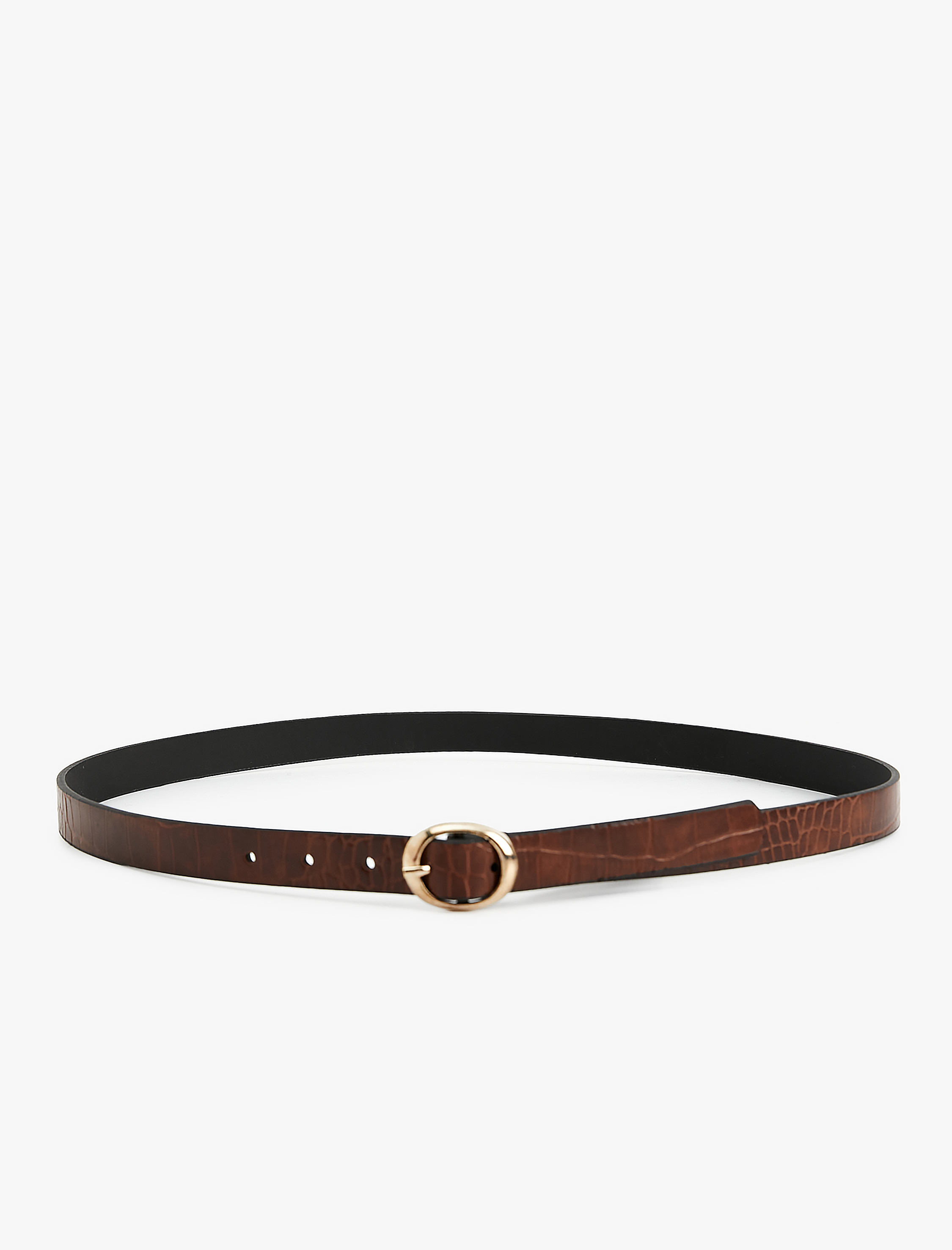  Kadın Metal Tokalı Suni Deri Kemer